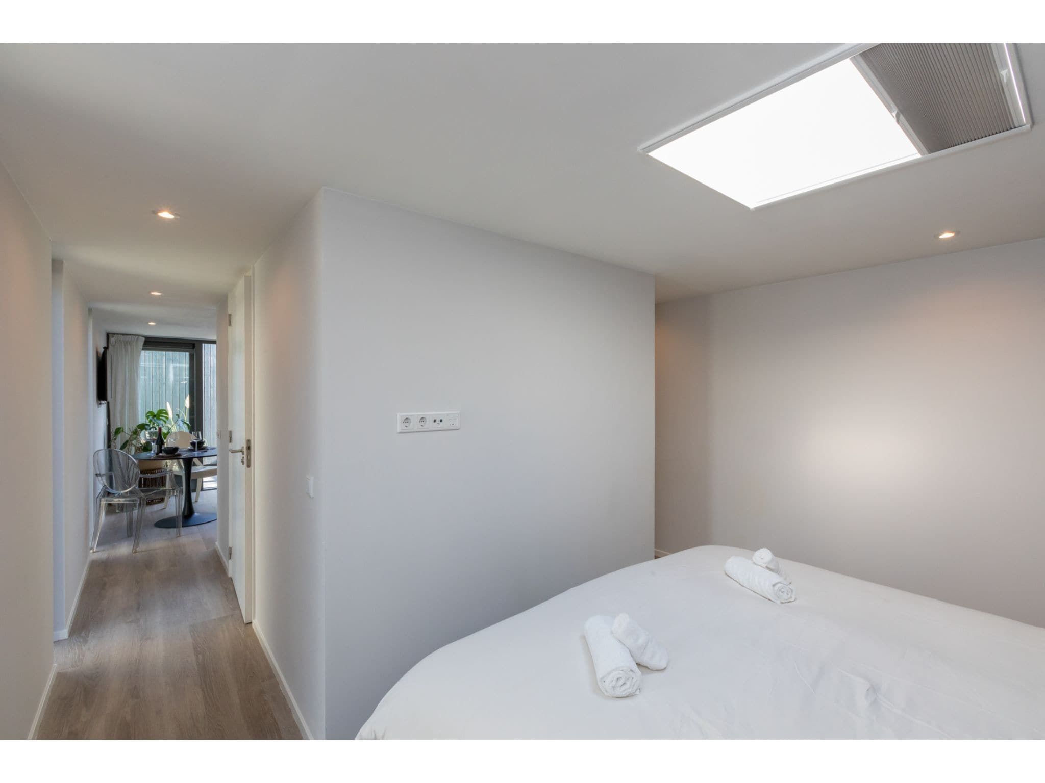 Een slaapkamer van Piet Mondriaanstraat 6a in Domburg