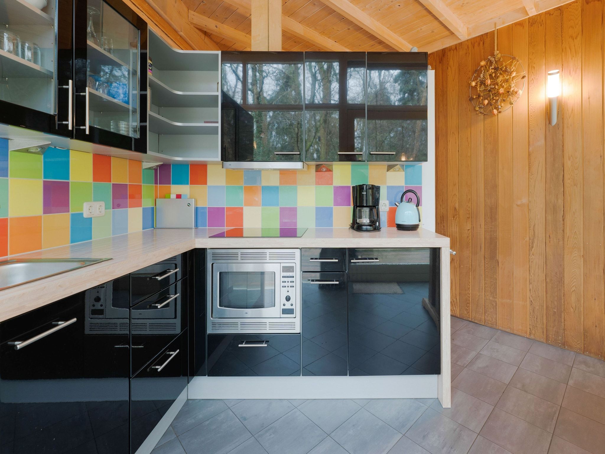 De keuken van Boshuis De Klim in Norg