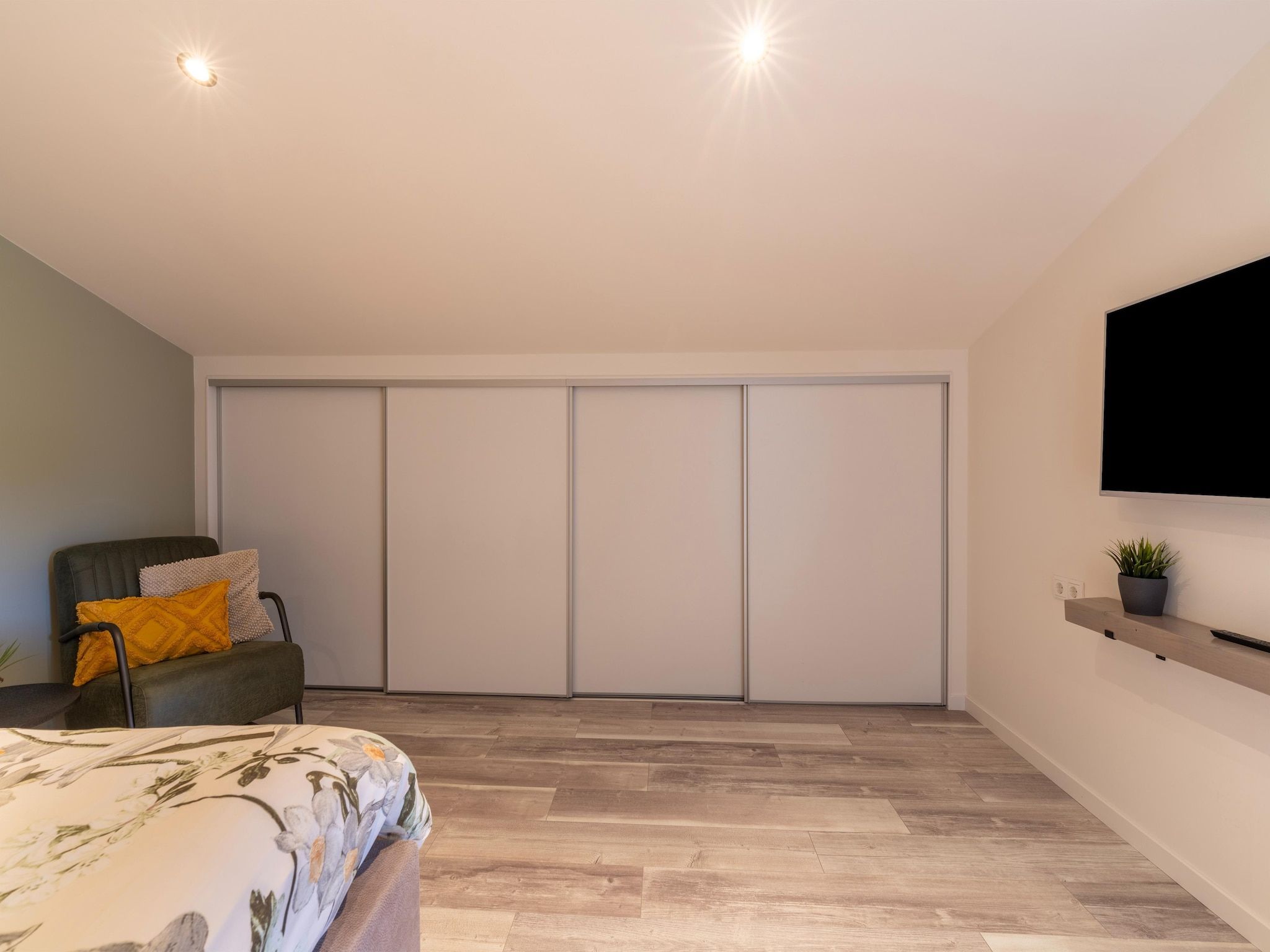 Een slaapkamer van Erve Nijhuis in Eibergen