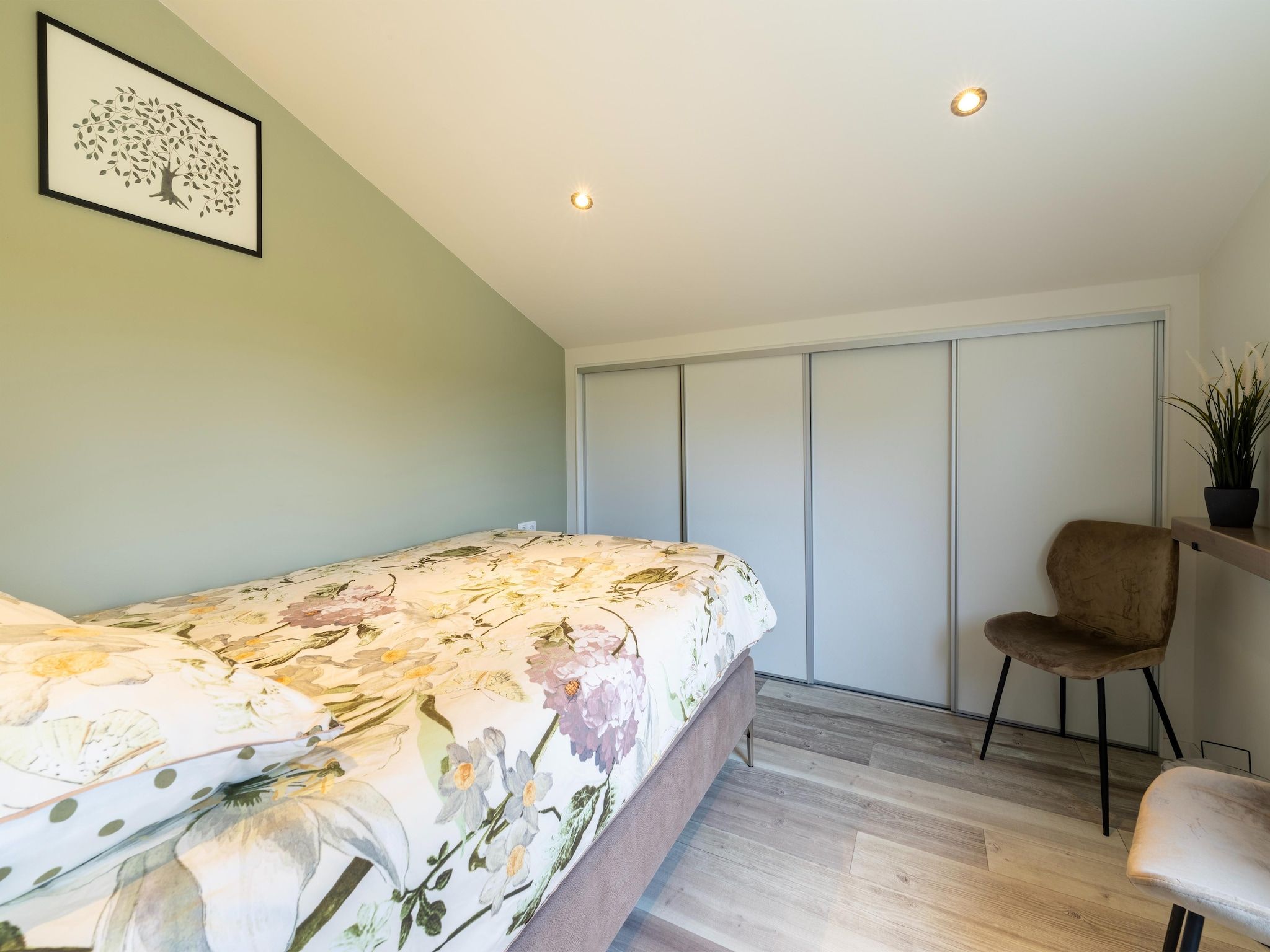 Een slaapkamer van Erve Nijhuis in Eibergen