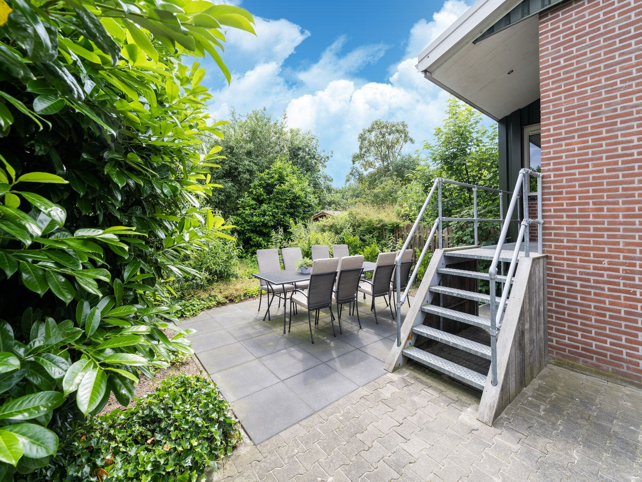 Het terras van Erve Nijhuis in Eibergen