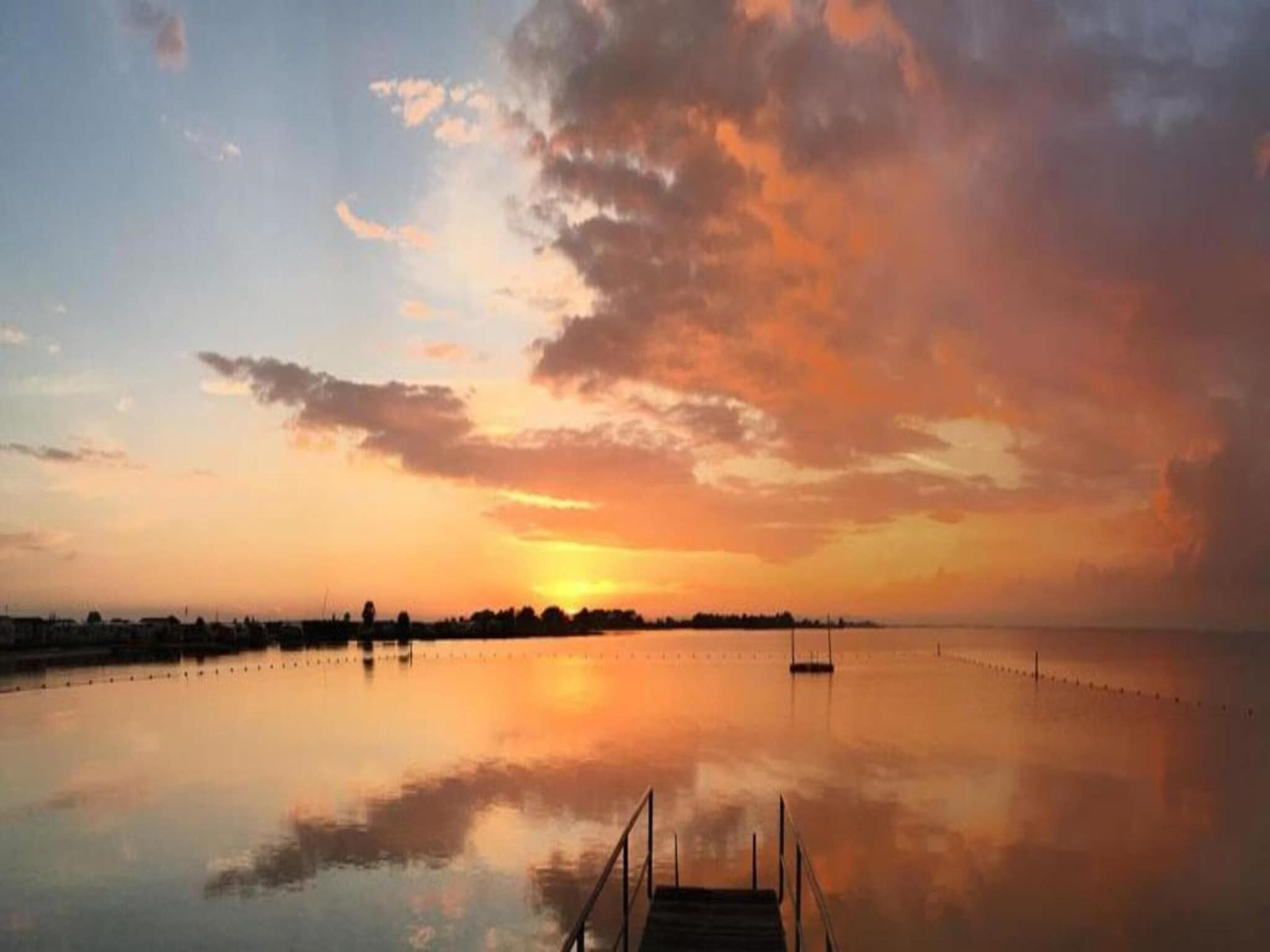 De omgeving van Bermuda in Volendam