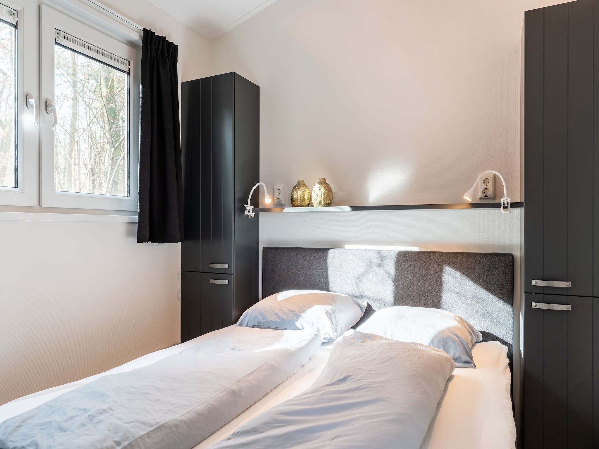 Een slaapkamer van De Hooischuur in Hellendoorn in Hellendoorn