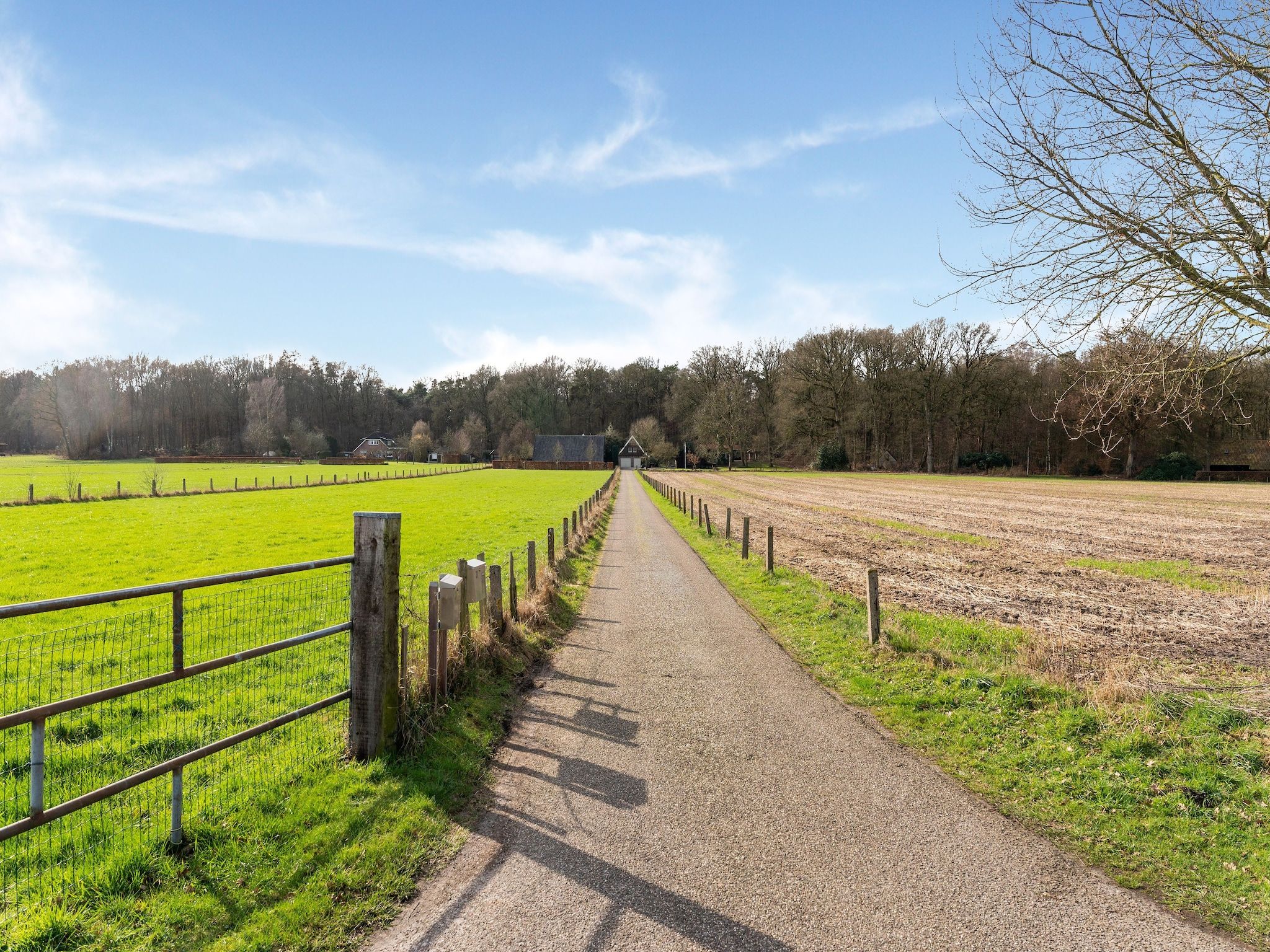 De omgeving van De Hooischuur in Hellendoorn in Hellendoorn