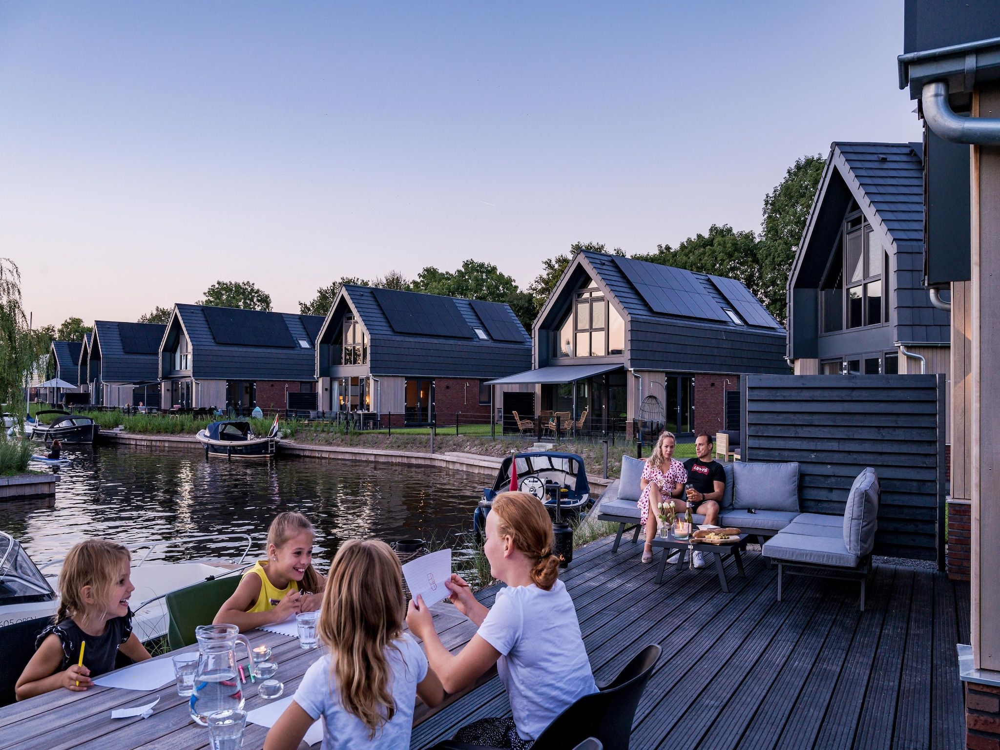 Sfeerbeeld van Watervilla Acht in Balk
