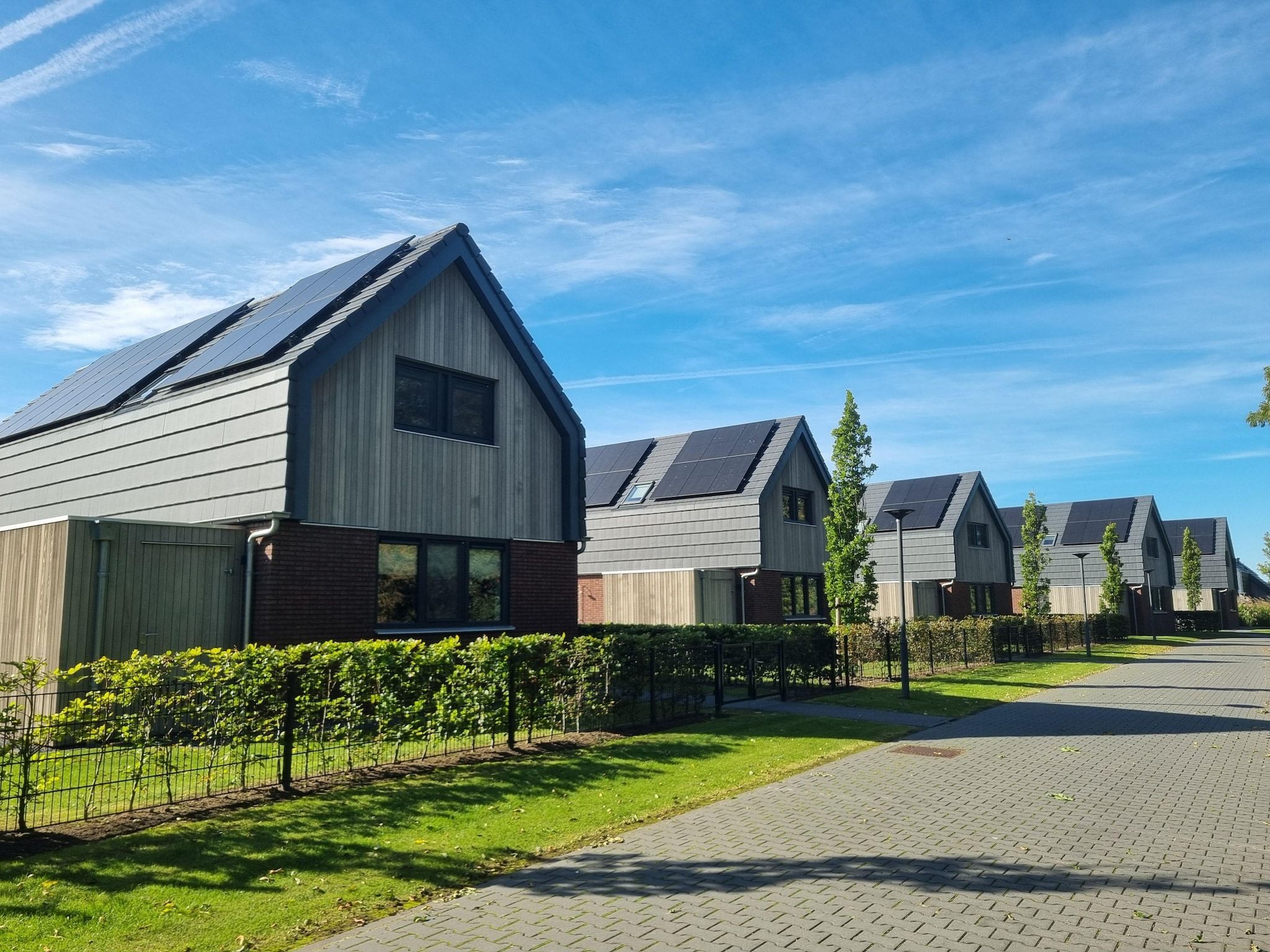 De buitenkant van Watervilla Fjirtjin in Balk