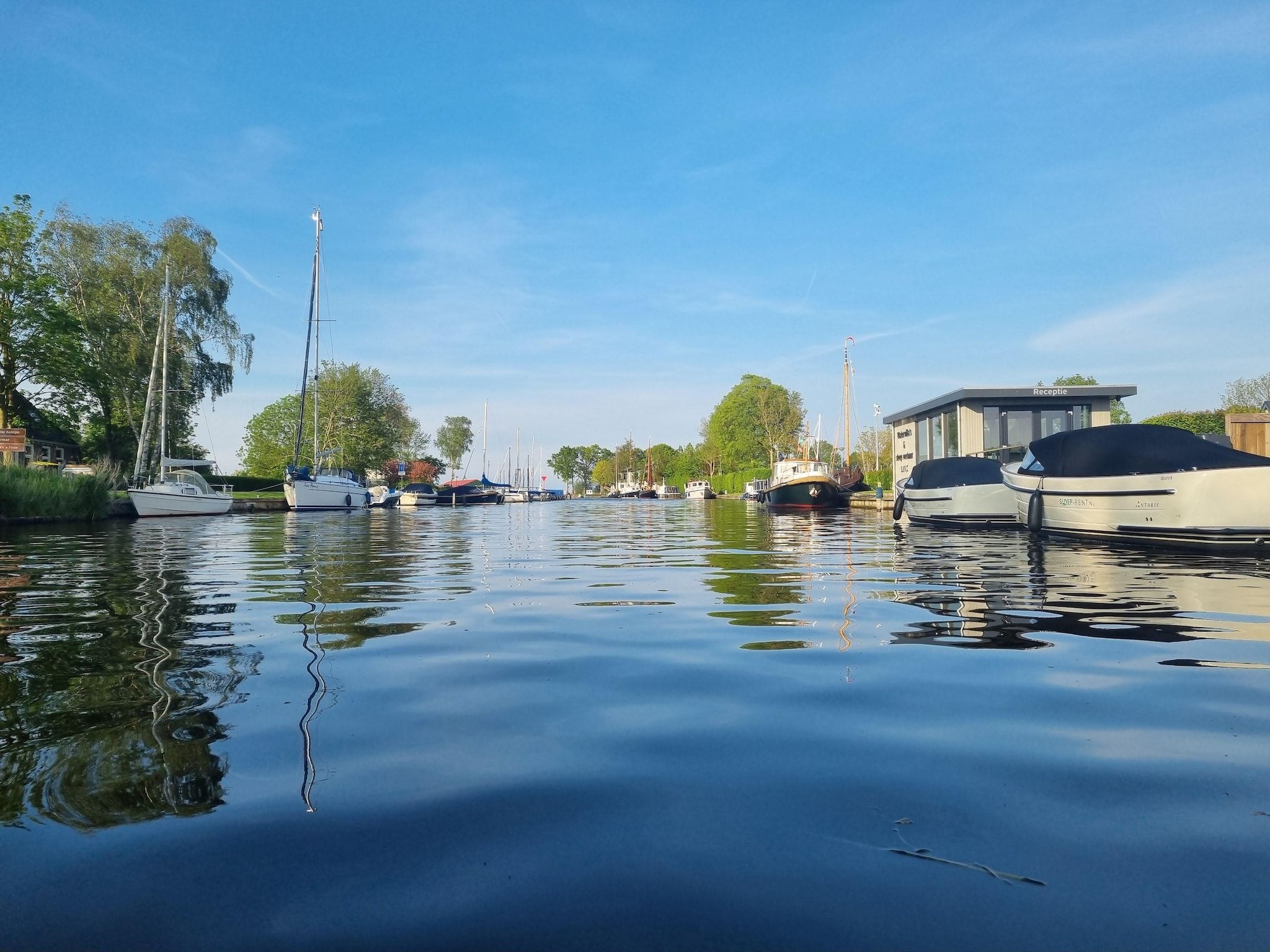De omgeving van Watervilla Fjirtjin in Balk