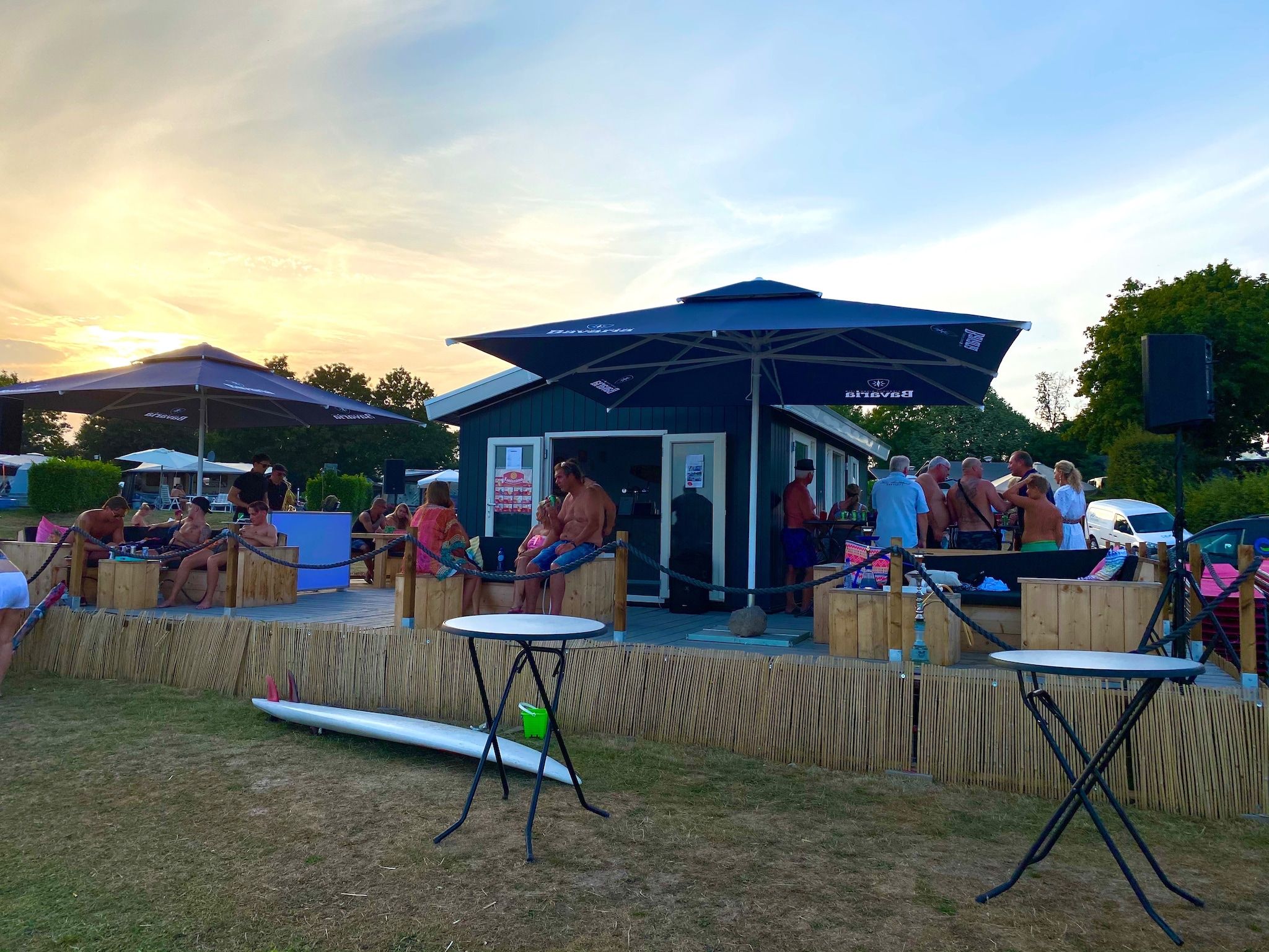 Parkfaciliteiten bij Recreatiepark Rhederlaagse Meren 16 in Lathum