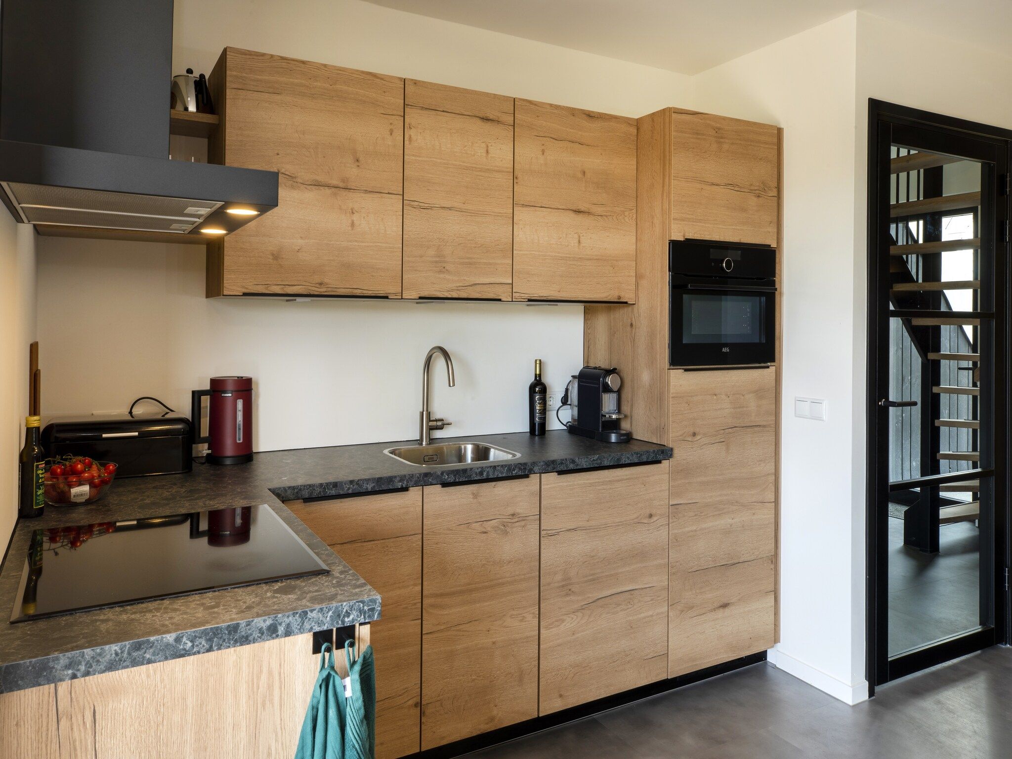 De keuken van Landgoed Eysinga State 5 in Sint Nicolaasga