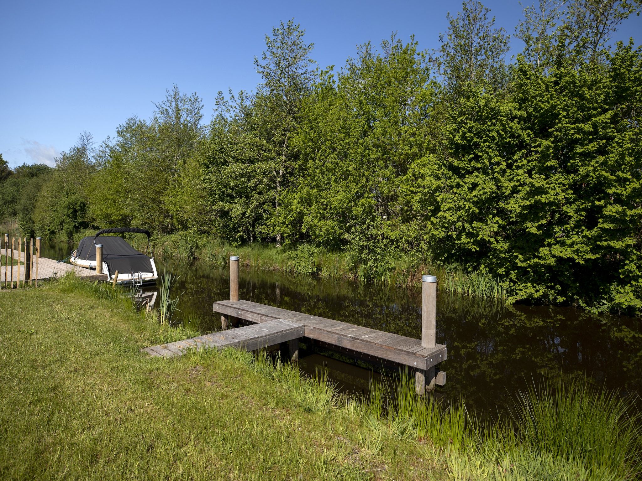 De tuin van Landgoed Eysinga State 5 in Sint Nicolaasga