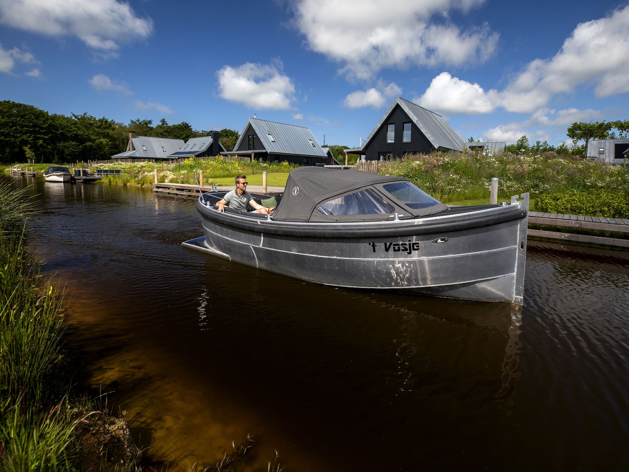 Parkfaciliteiten bij Landgoed Eysinga State 6 in Sint Nicolaasga