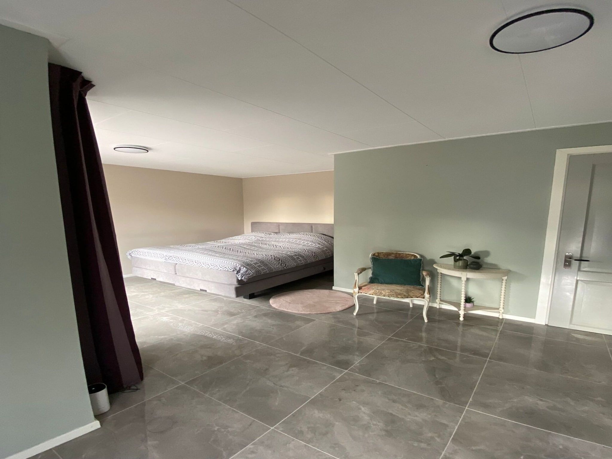 Een slaapkamer van Appartement Notenbomer in Kornhorn