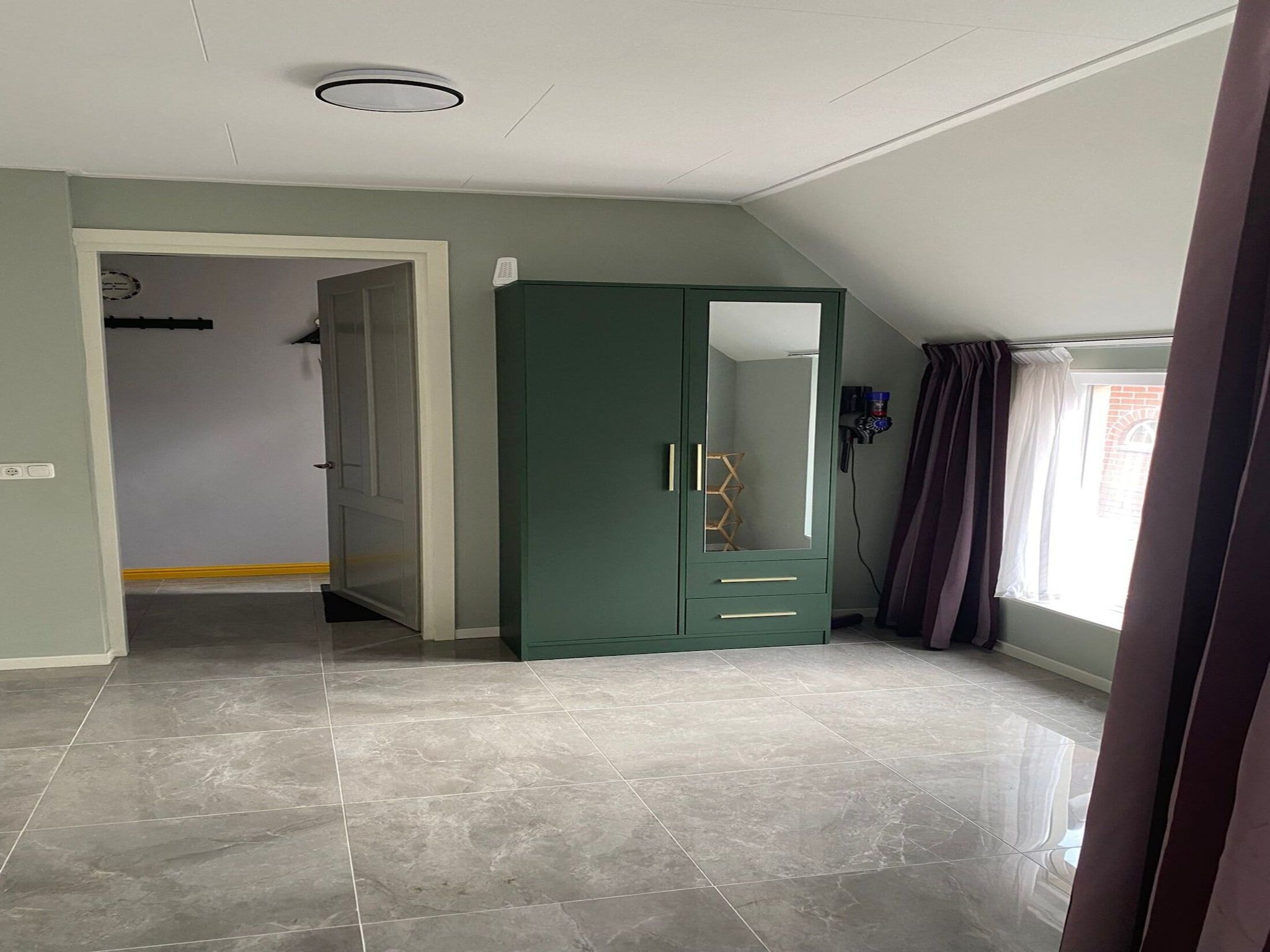 Een slaapkamer van Appartement Notenbomer in Kornhorn