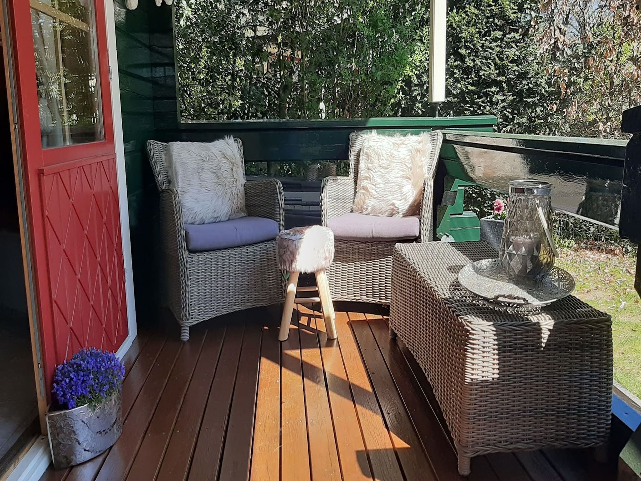 Het terras van Hulshorsterhout in Hulshorst