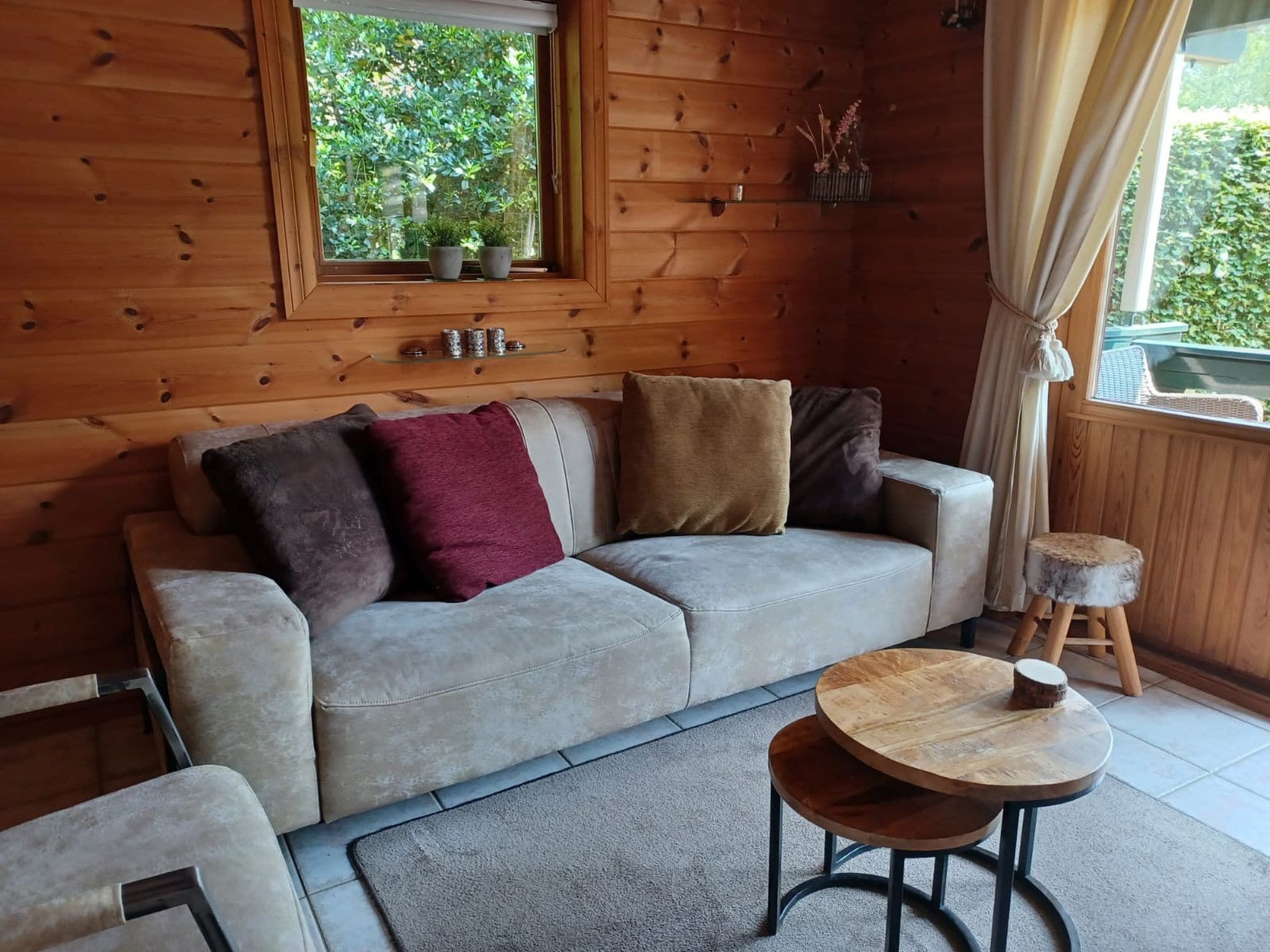 De woonkamer van Hulshorsterhout in Hulshorst