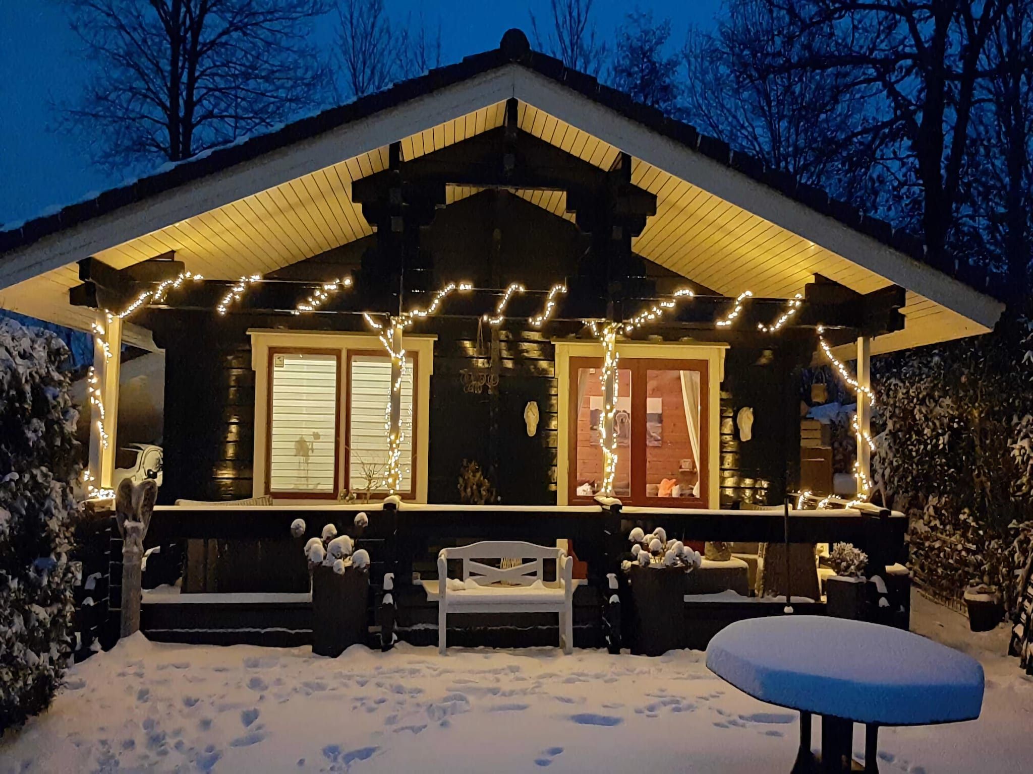 De buitenkant van Hulshorsterhout in Hulshorst