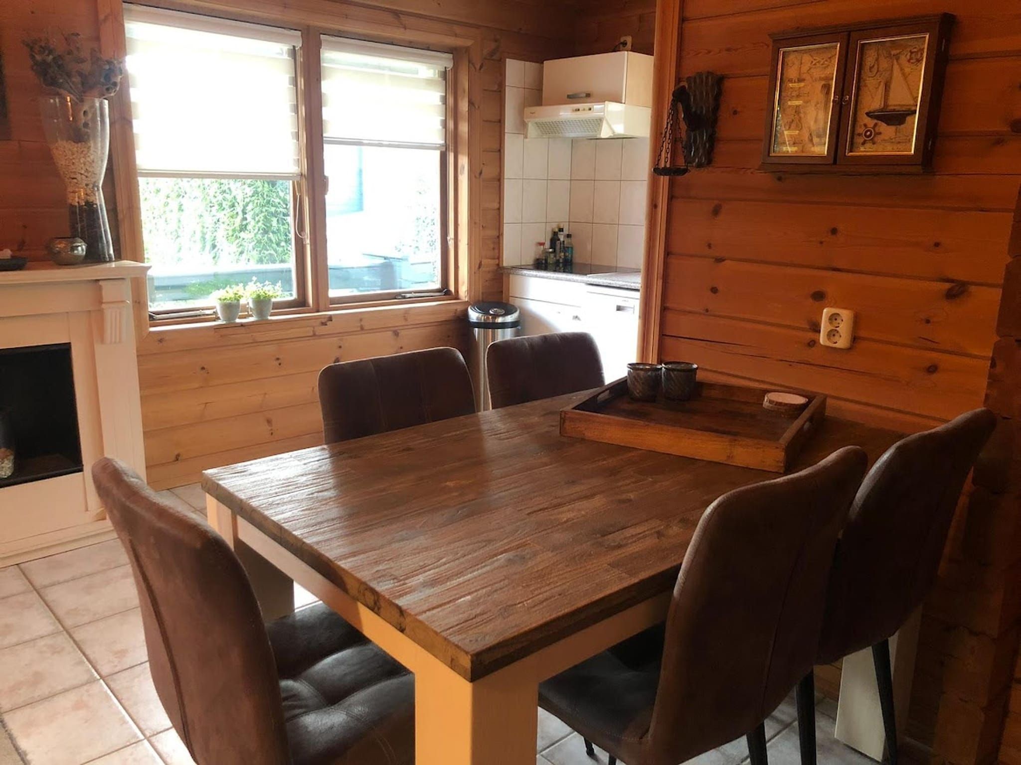 De eetkamer van Hulshorsterhout in Hulshorst