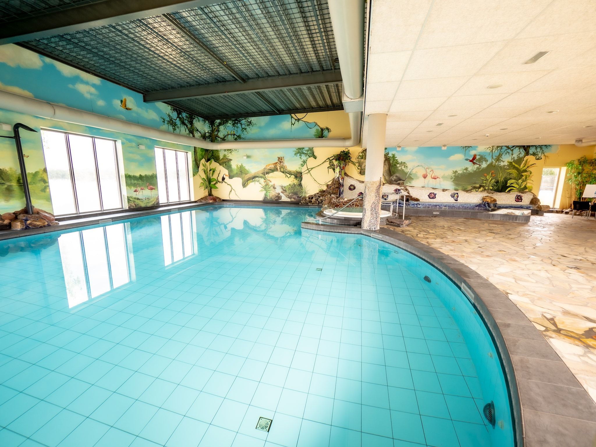 Parkfaciliteiten bij Vakantiepark Leukermeer 11 in Well