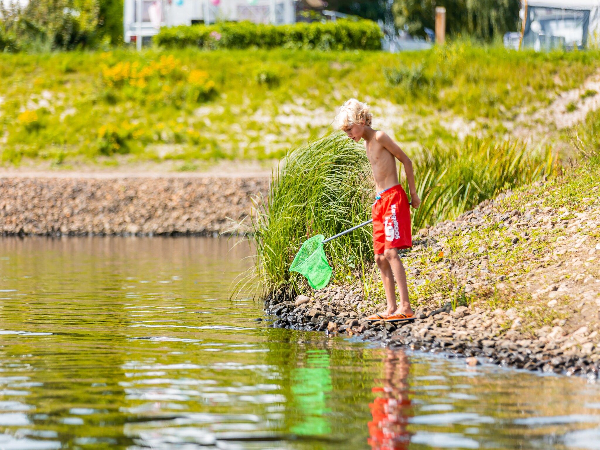 Parkfaciliteiten bij Vakantiepark Leukermeer 11 in Well