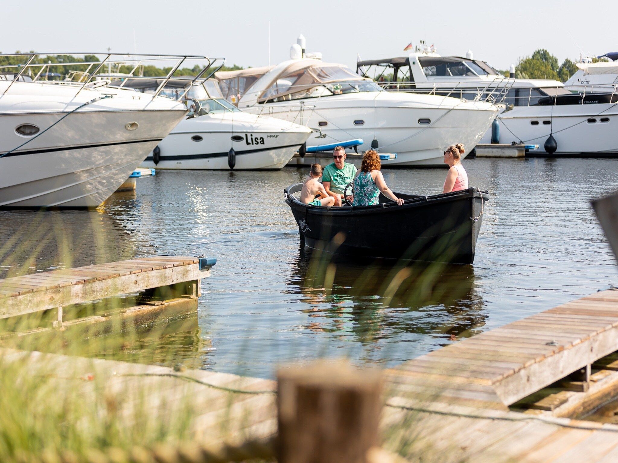 Parkfaciliteiten bij Vakantiepark Leukermeer 11 in Well
