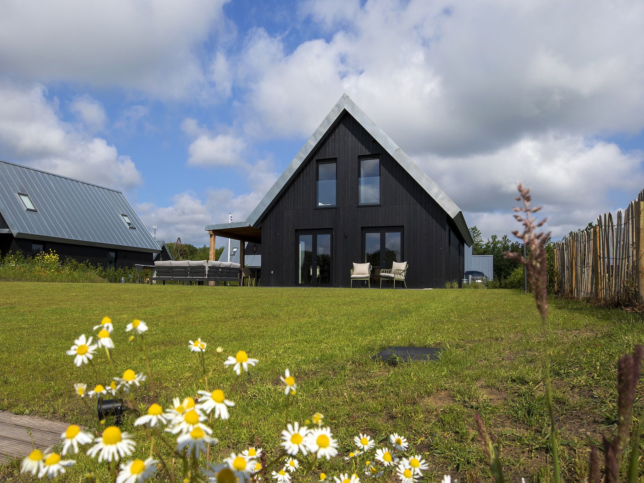 De tuin van Landgoed Eysinga State 7 in Sint Nicolaasga