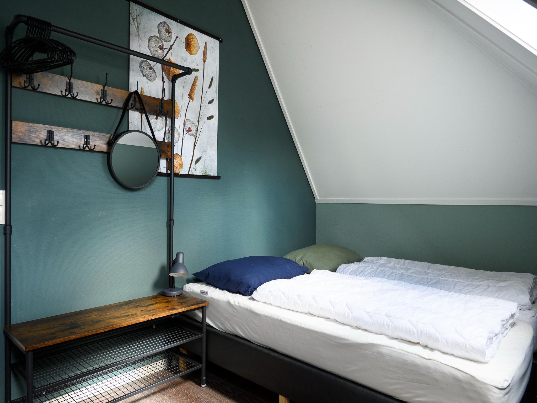 Een slaapkamer van 10 pers Lieskehuis Wellness de luxe met sauna buitenspa in Groningen