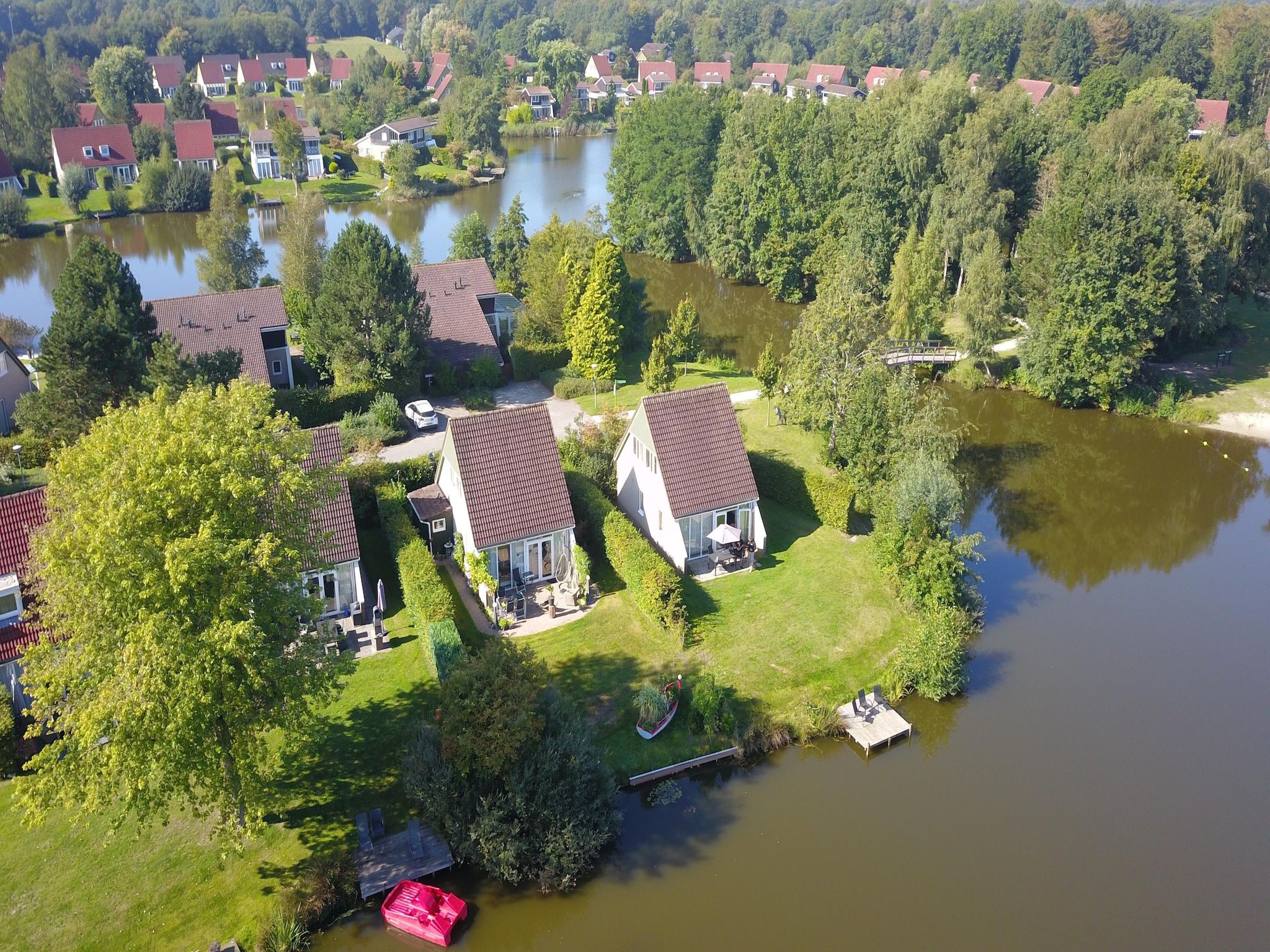 De omgeving van 8 pers Westerwolde Prestige Welness met buitenspa in Vlagtwedde