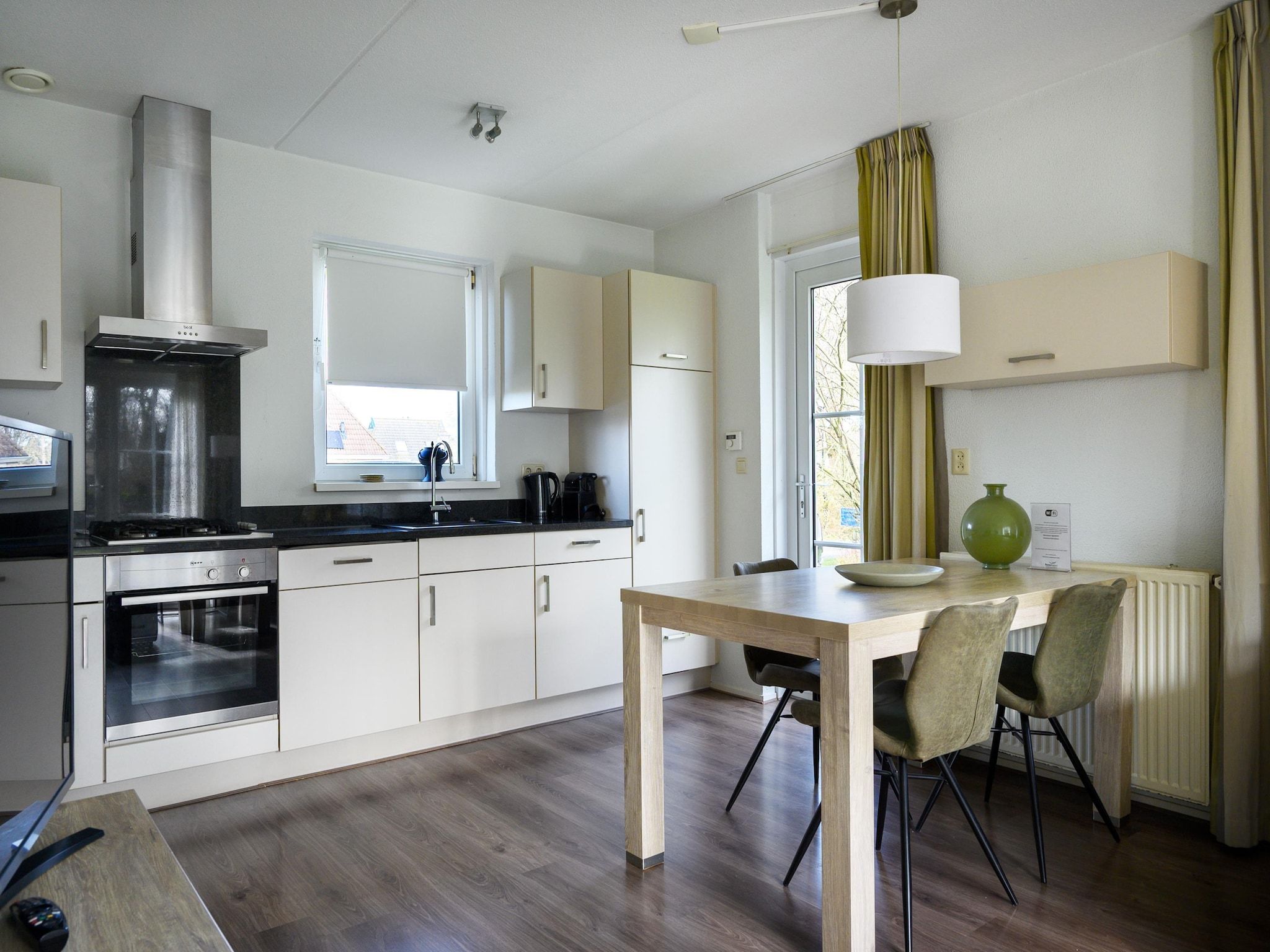 De keuken van Blêd Wellness de luxe VIP in Friesland