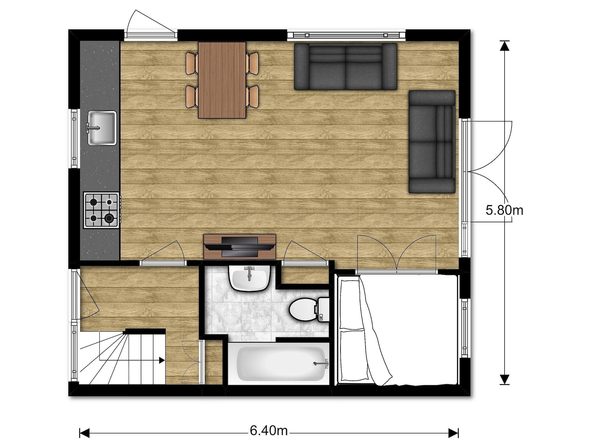 Voorzieningen bij Blêd Wellness de luxe VIP in Friesland