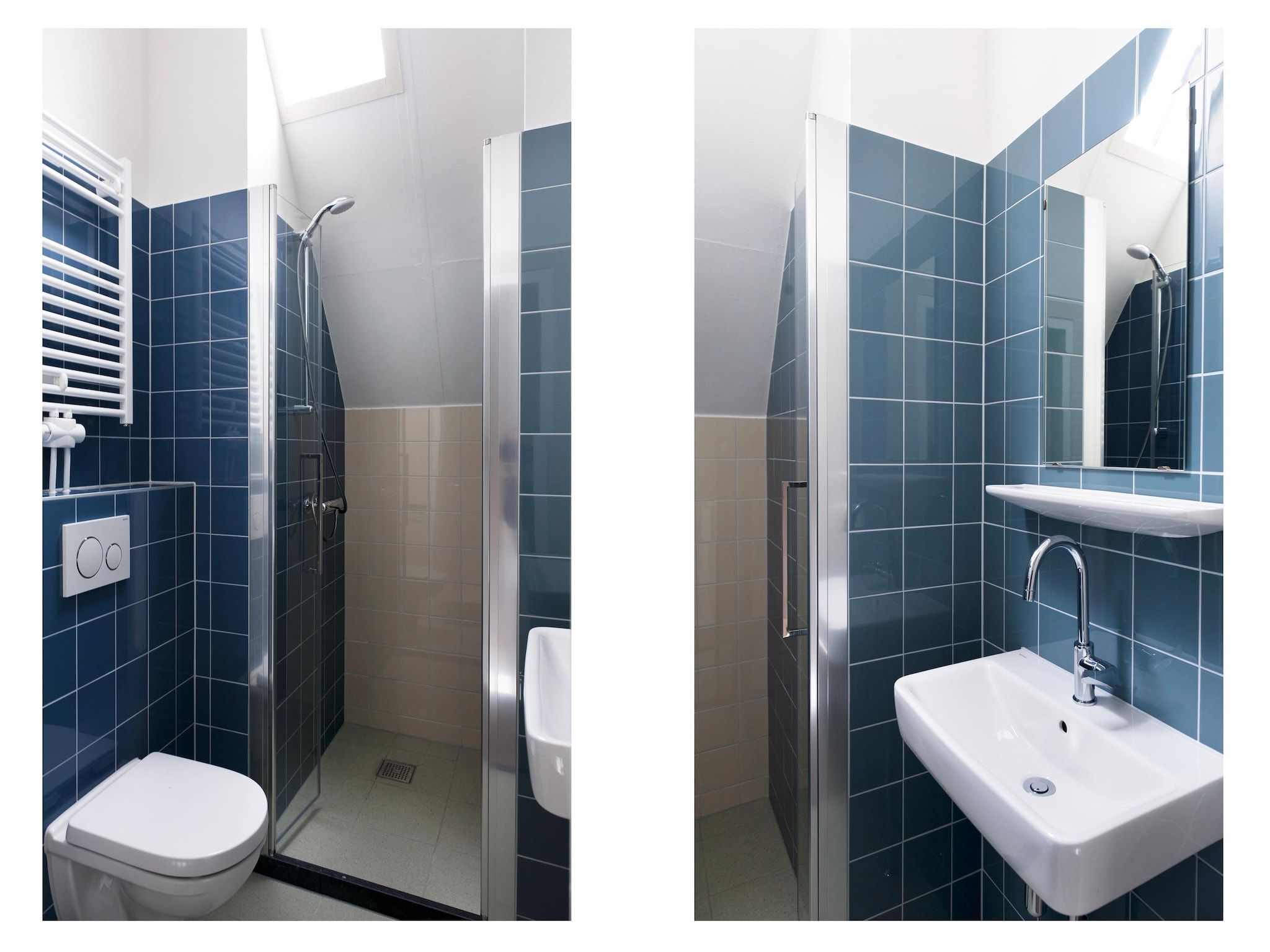 De badkamer van Grand Fisker Wellness de luxe met sauna buitenspa & sloep seizoensgebonden in Friesland