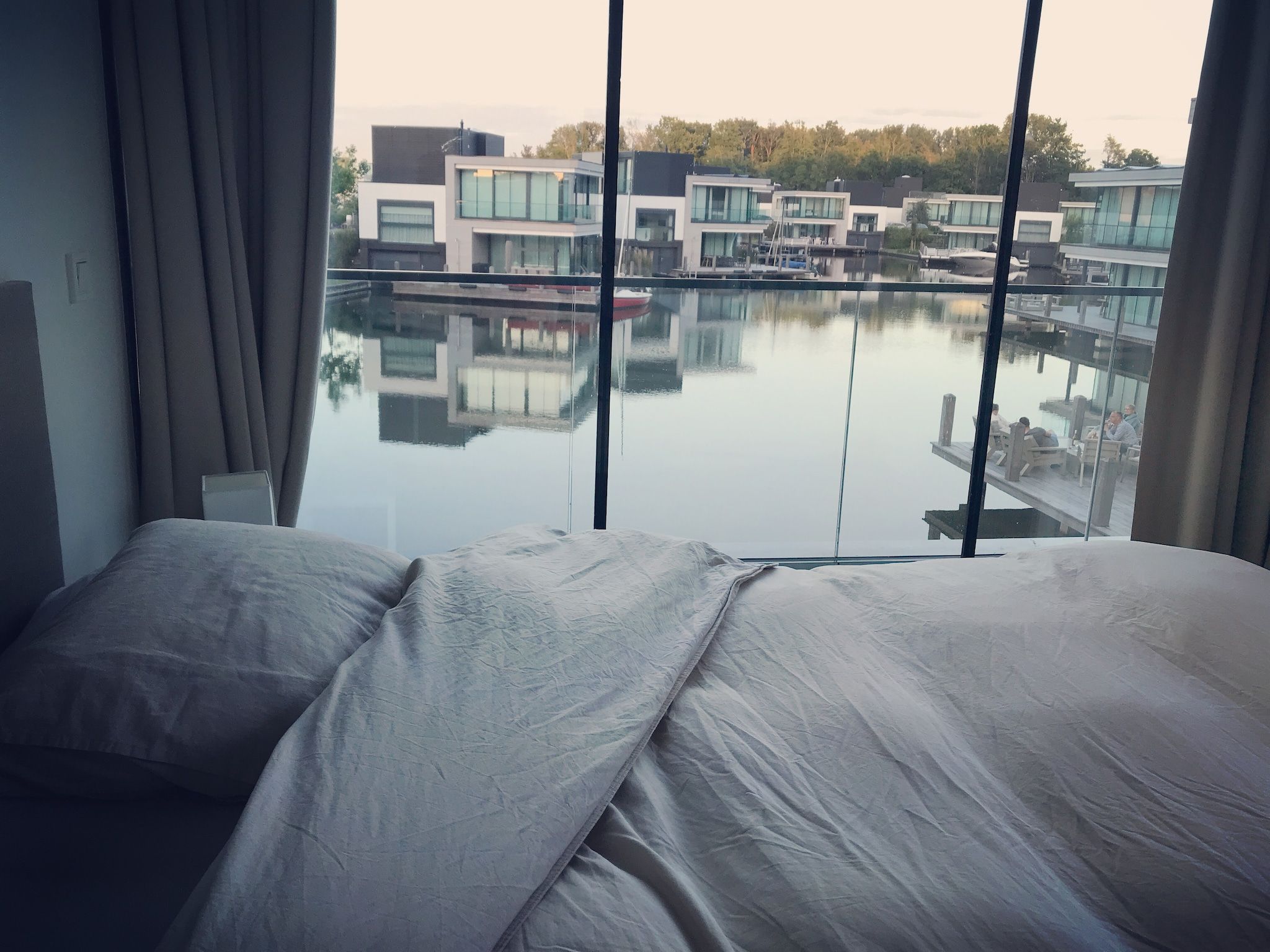 Een slaapkamer van Harbour Village 15 in Arnemuiden