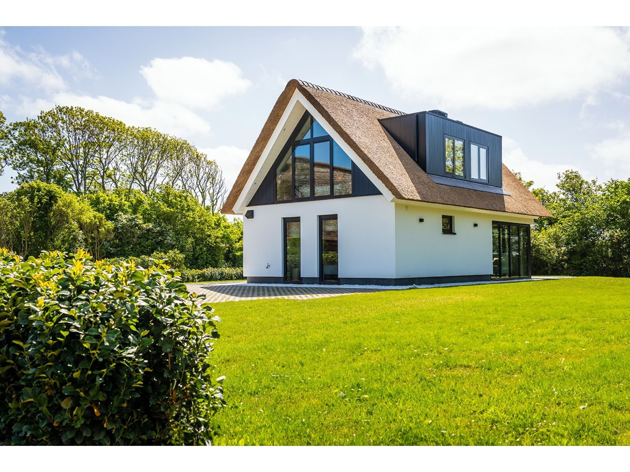 De buitenkant van Type N Luxe Villa Zeeburg in De Cocksdorp