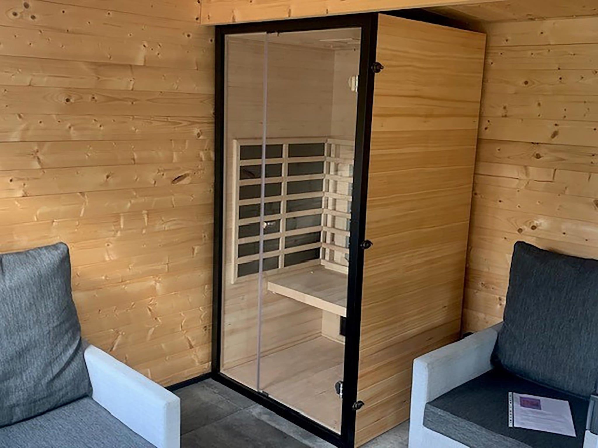 Wellness bij Tentlodge Partijs Wellness met sauna en prive-bad-2p in Dalerveen