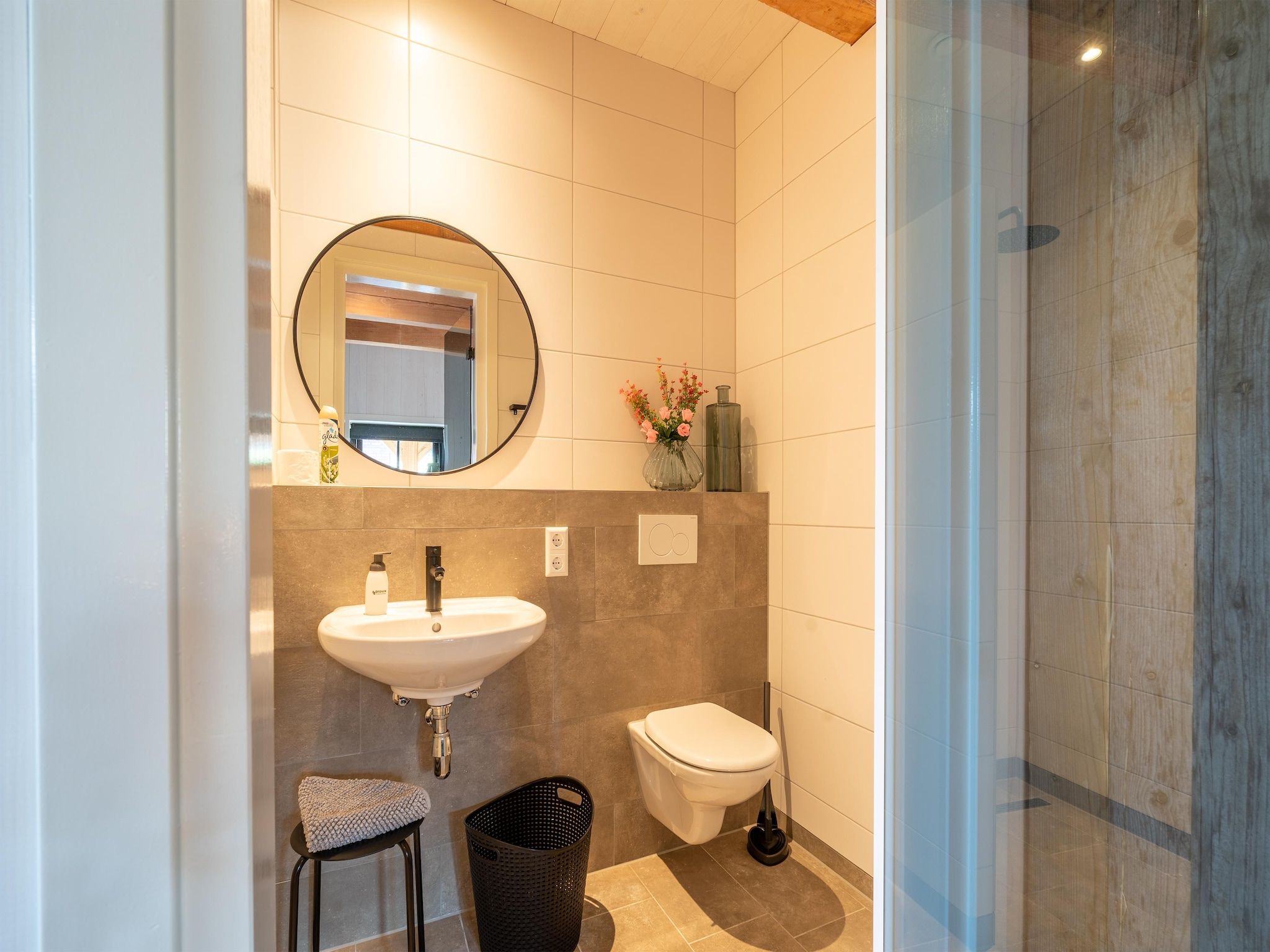 De badkamer van Hazenborgh - Wagenboet in Callantsoog