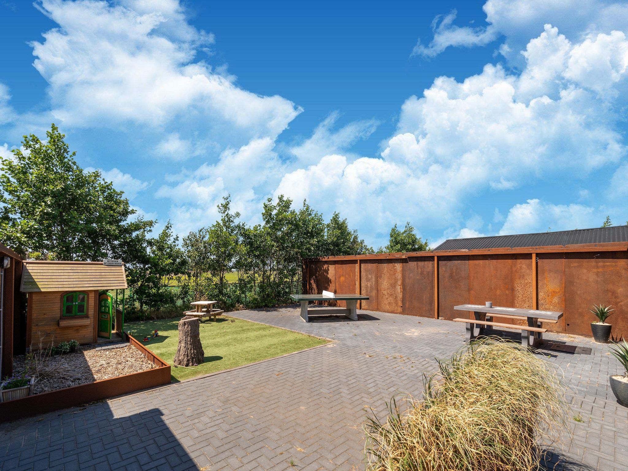 Het uitzicht vanaf Hazenborgh - Wagenboet in Callantsoog