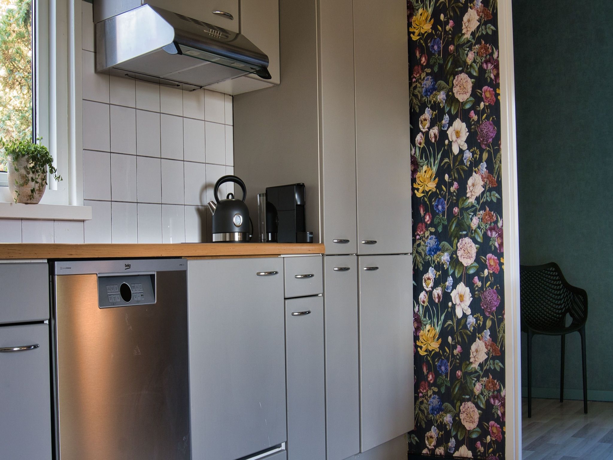 De keuken van Elperhof Schoonloo 16B in Schoonloo