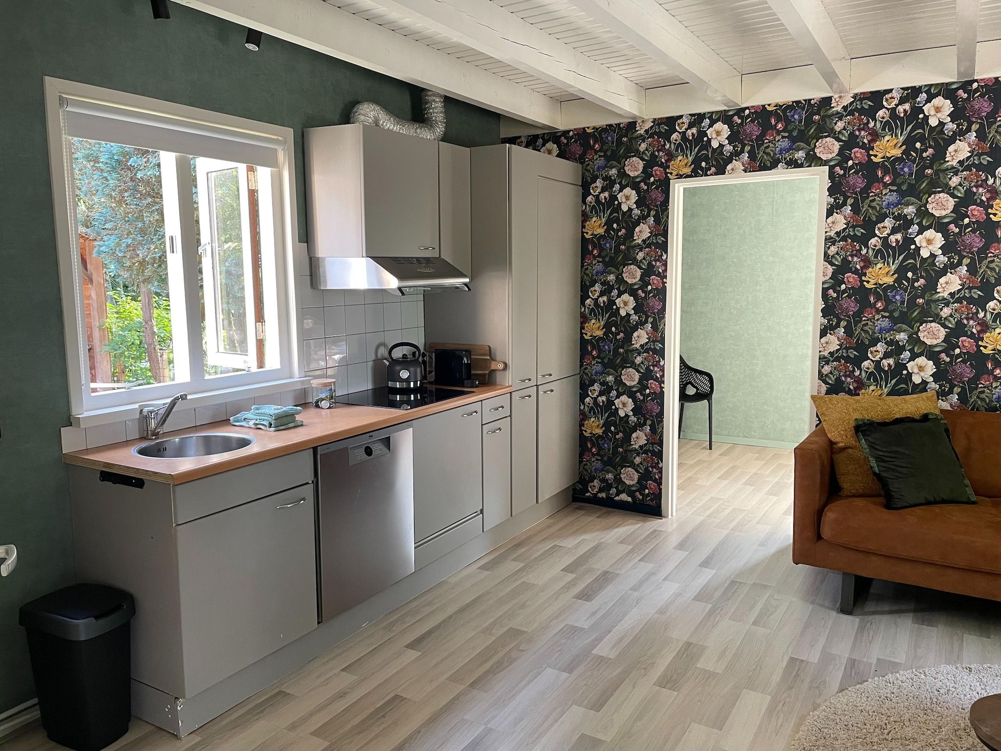 De keuken van Elperhof Schoonloo 16B in Schoonloo