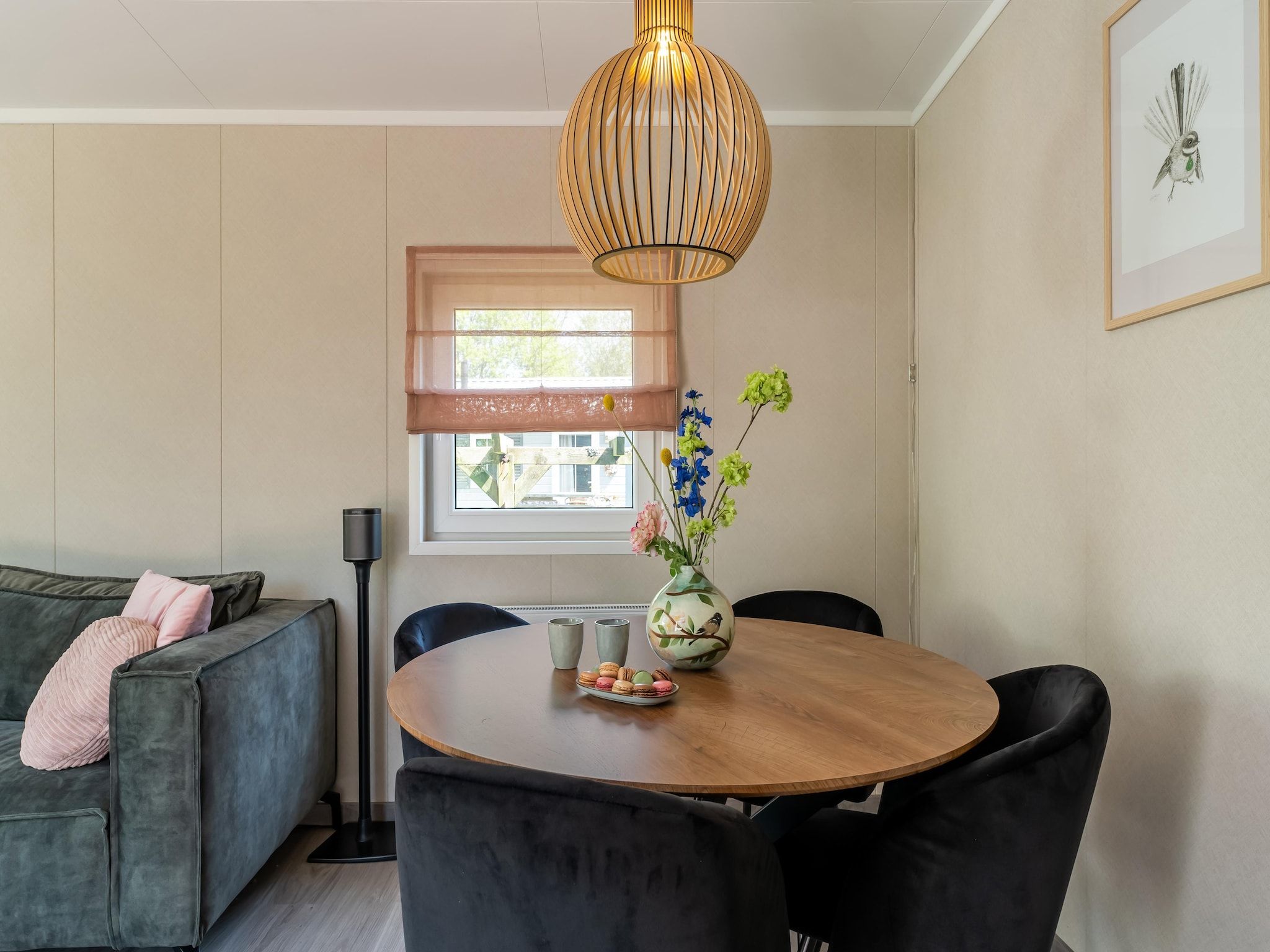 De eetkamer van Fantail in Goedereede