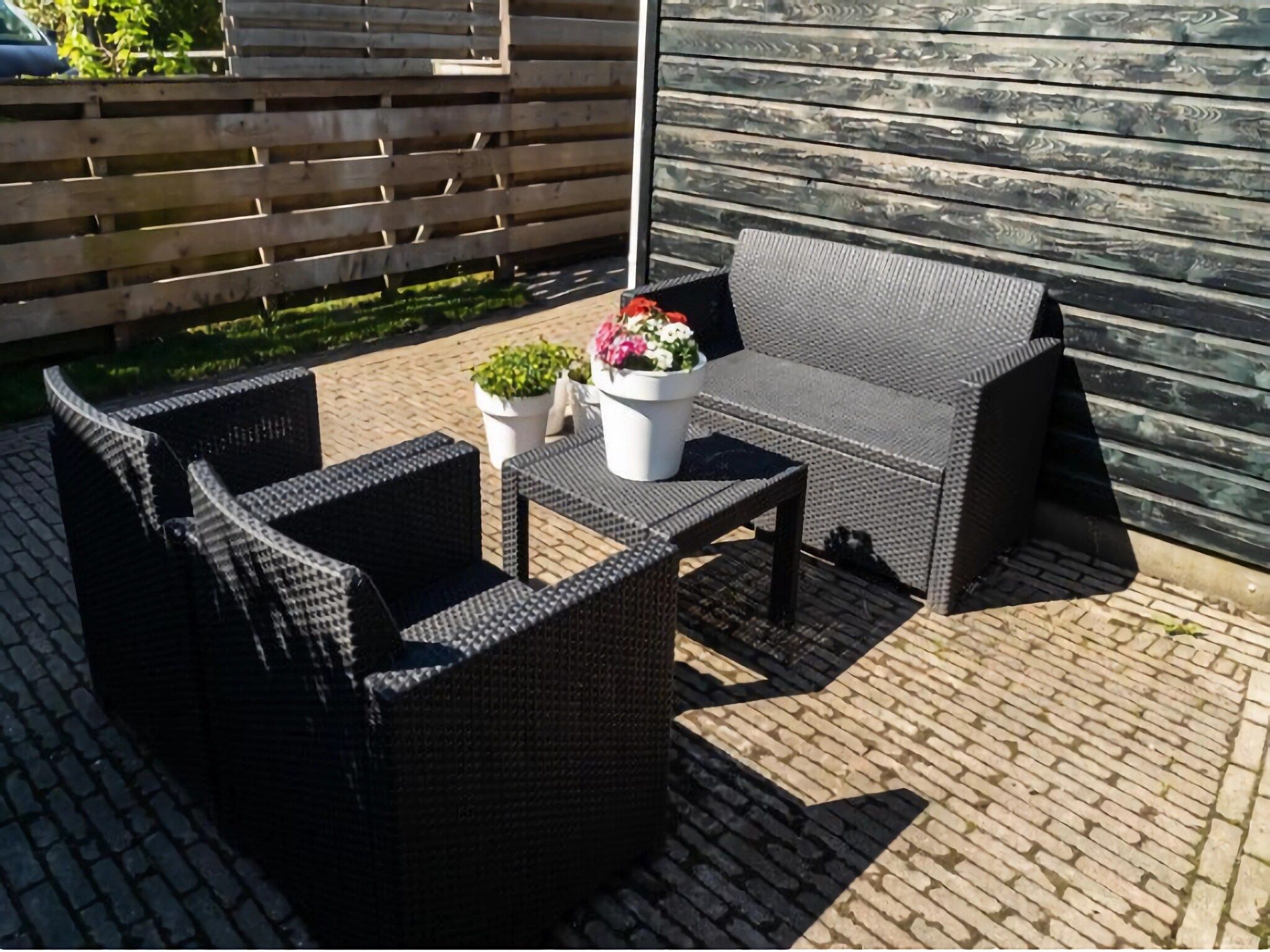 Het terras van Wad’n Leven in Paesens