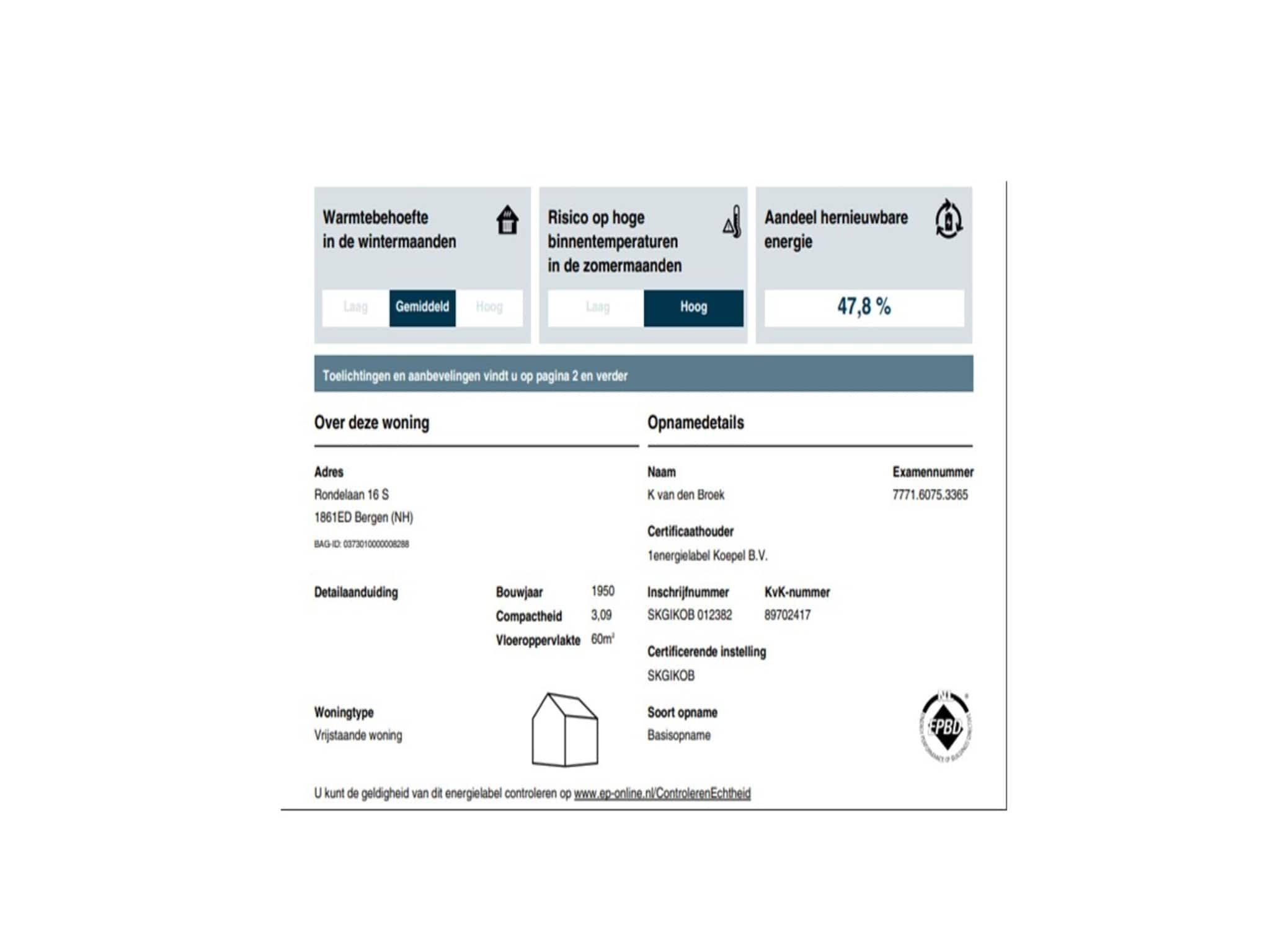 Sfeerbeeld van De Klimroos in Bergen