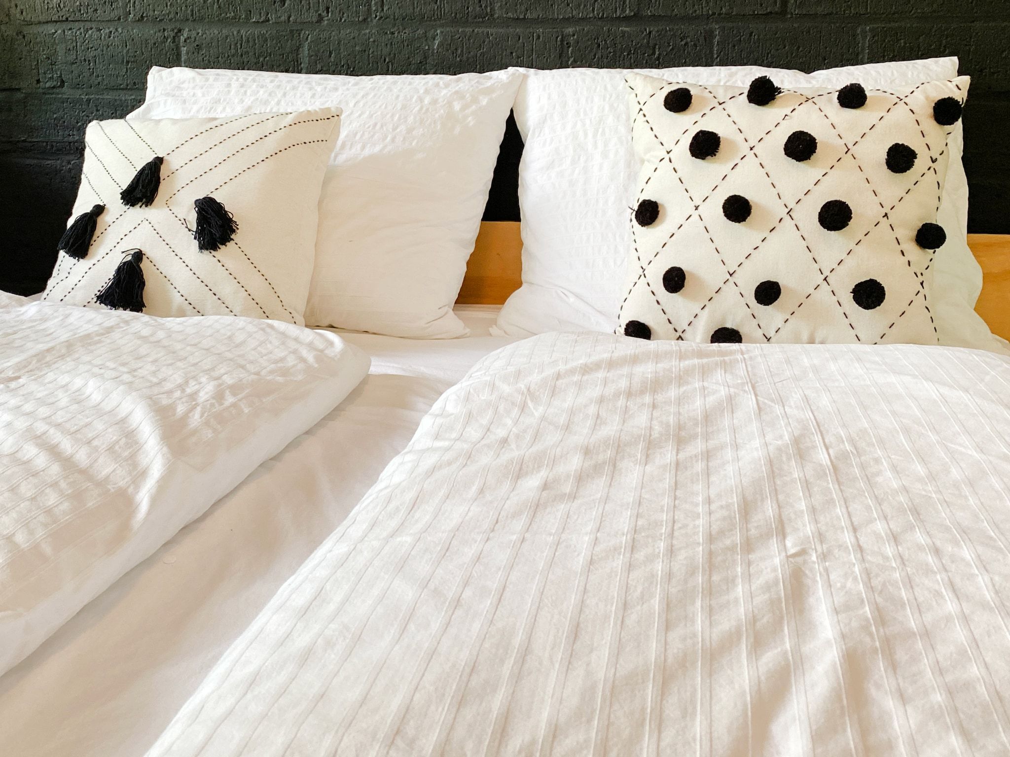 Een slaapkamer van Dutch Cabin Houses C65 in Rheezerveen