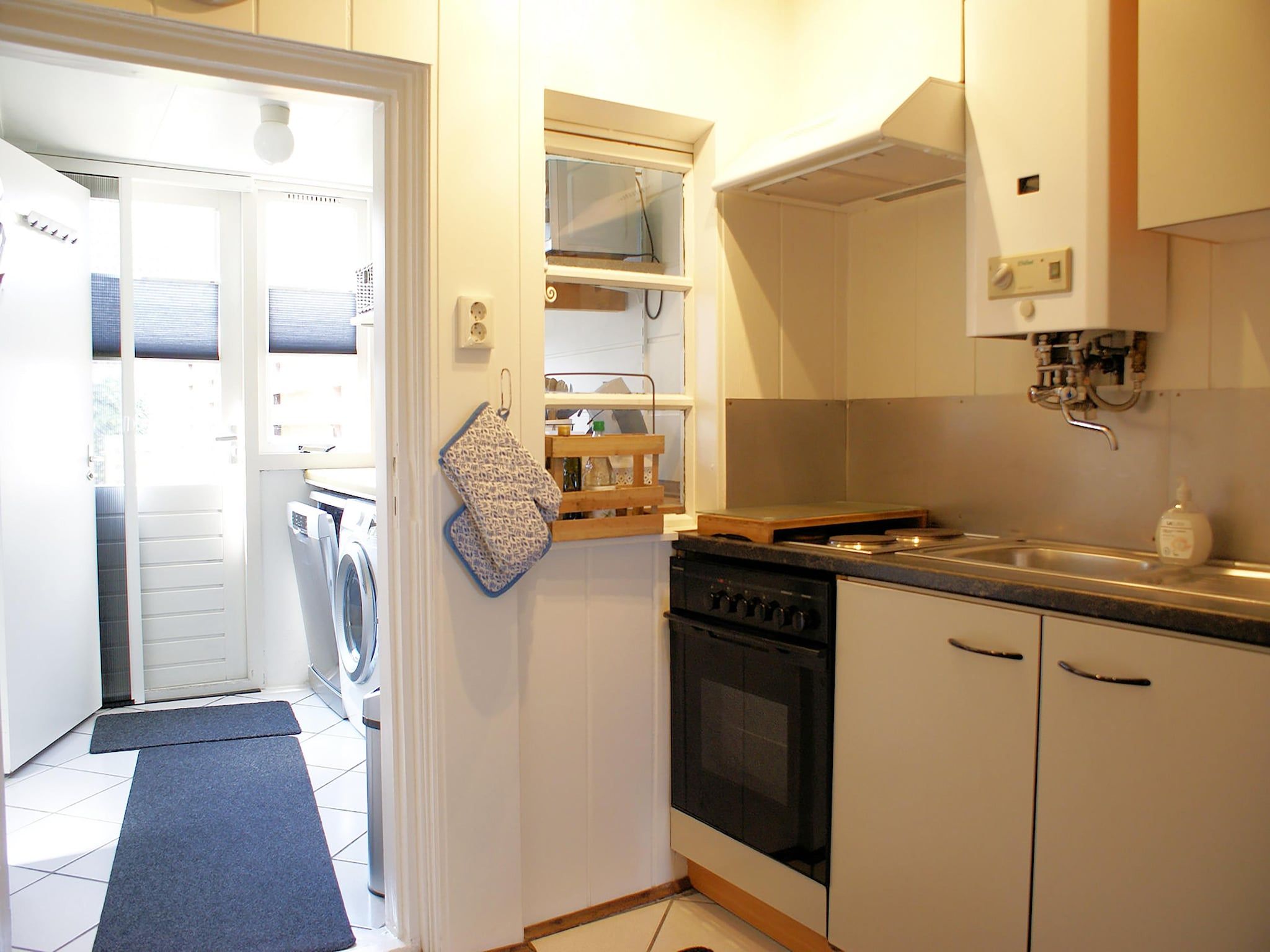 De keuken van Wad'n Leven en Geluk in Paesens