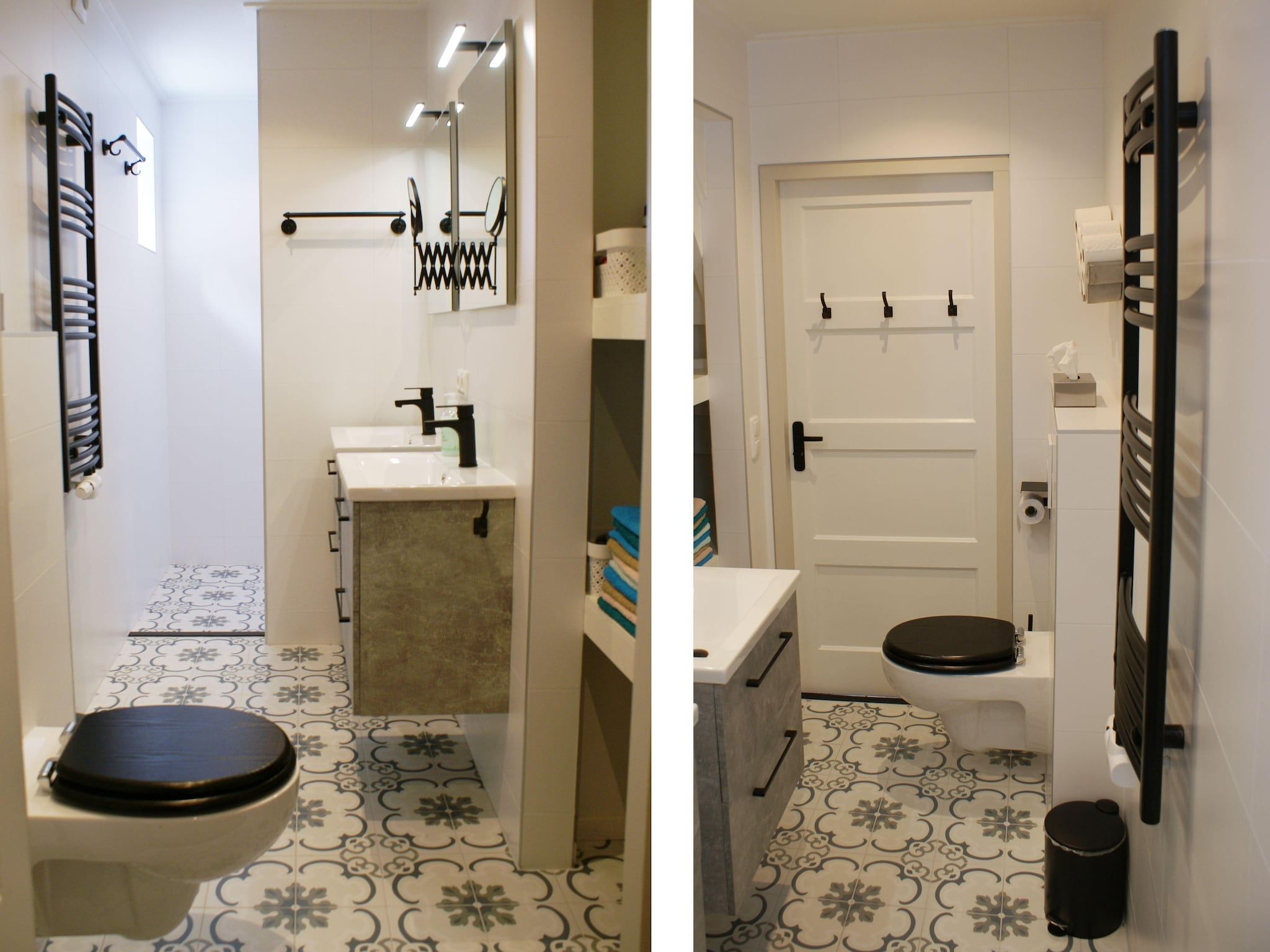 De badkamer van Wad'n Leven en Geluk in Paesens