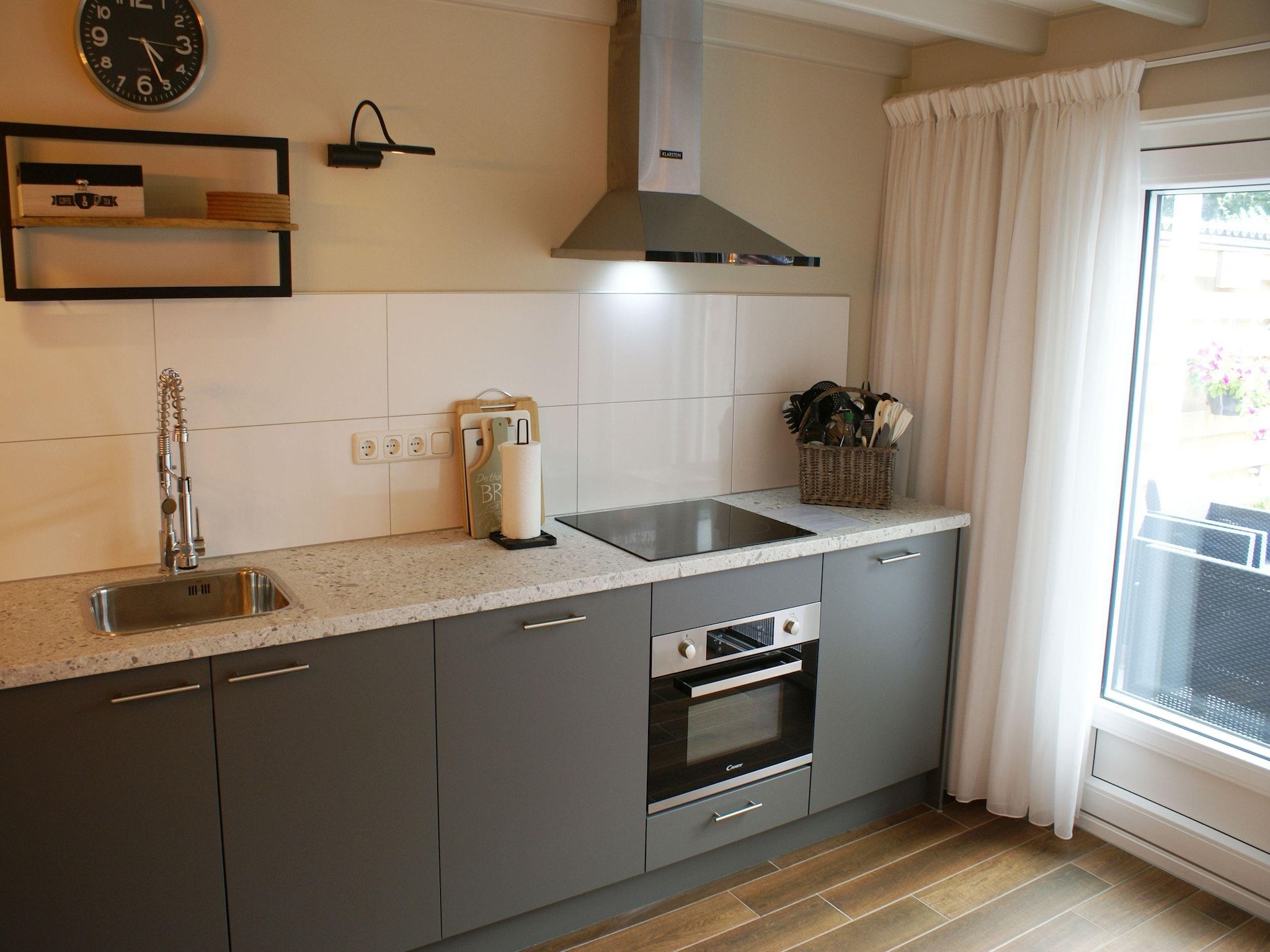 De keuken van Wad'n Leven en Geluk in Paesens