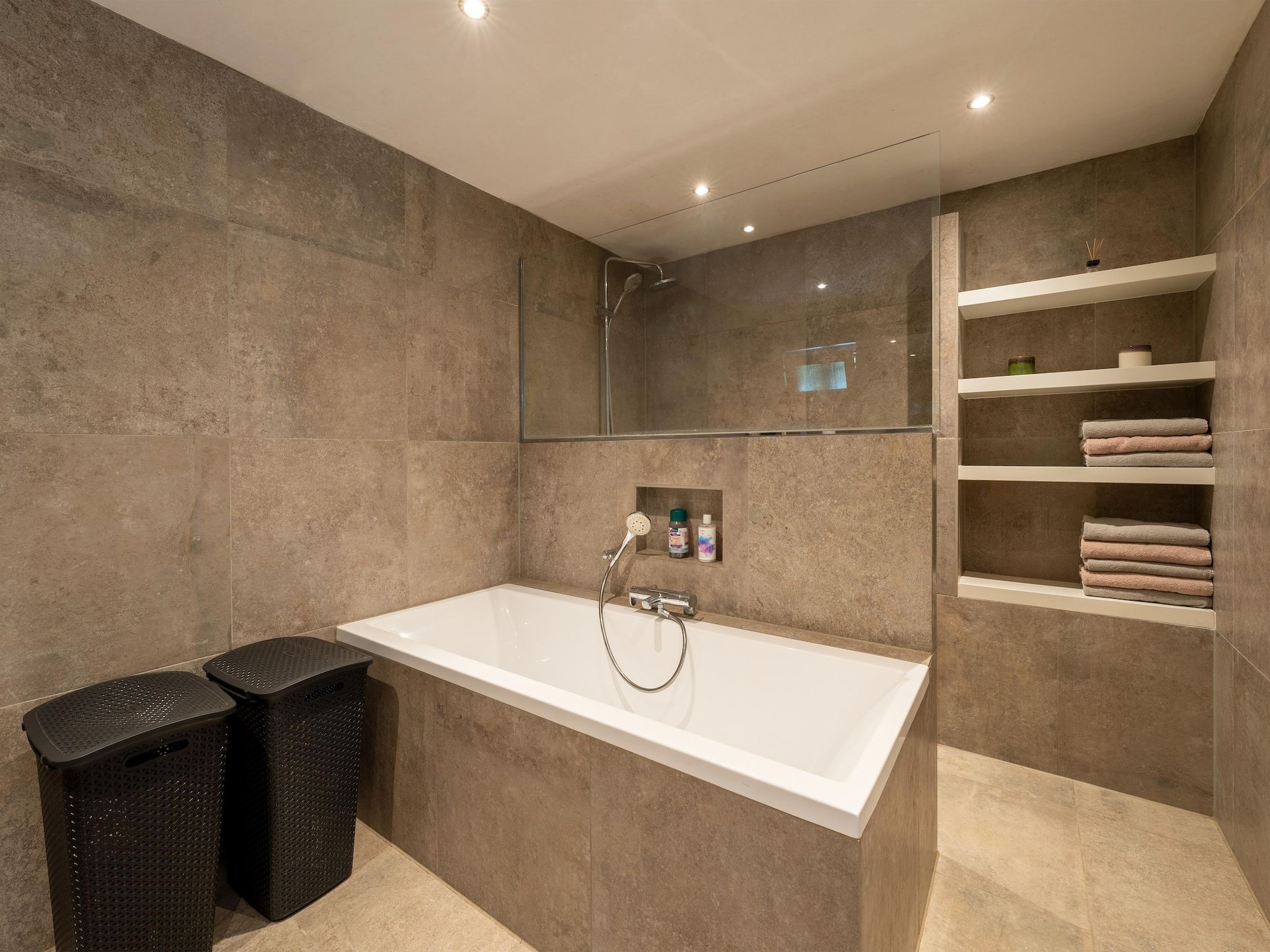 De badkamer van Vakantiewoning de Zwaluw in Eibergen