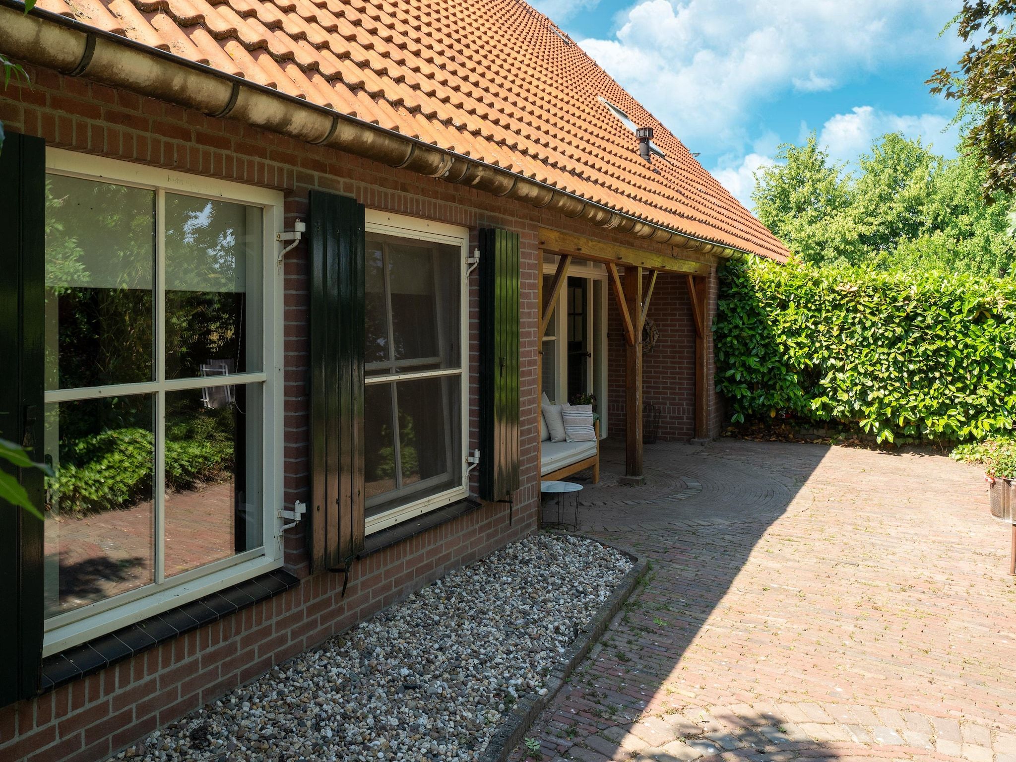 De buitenkant van Vakantiewoning de Zwaluw in Eibergen