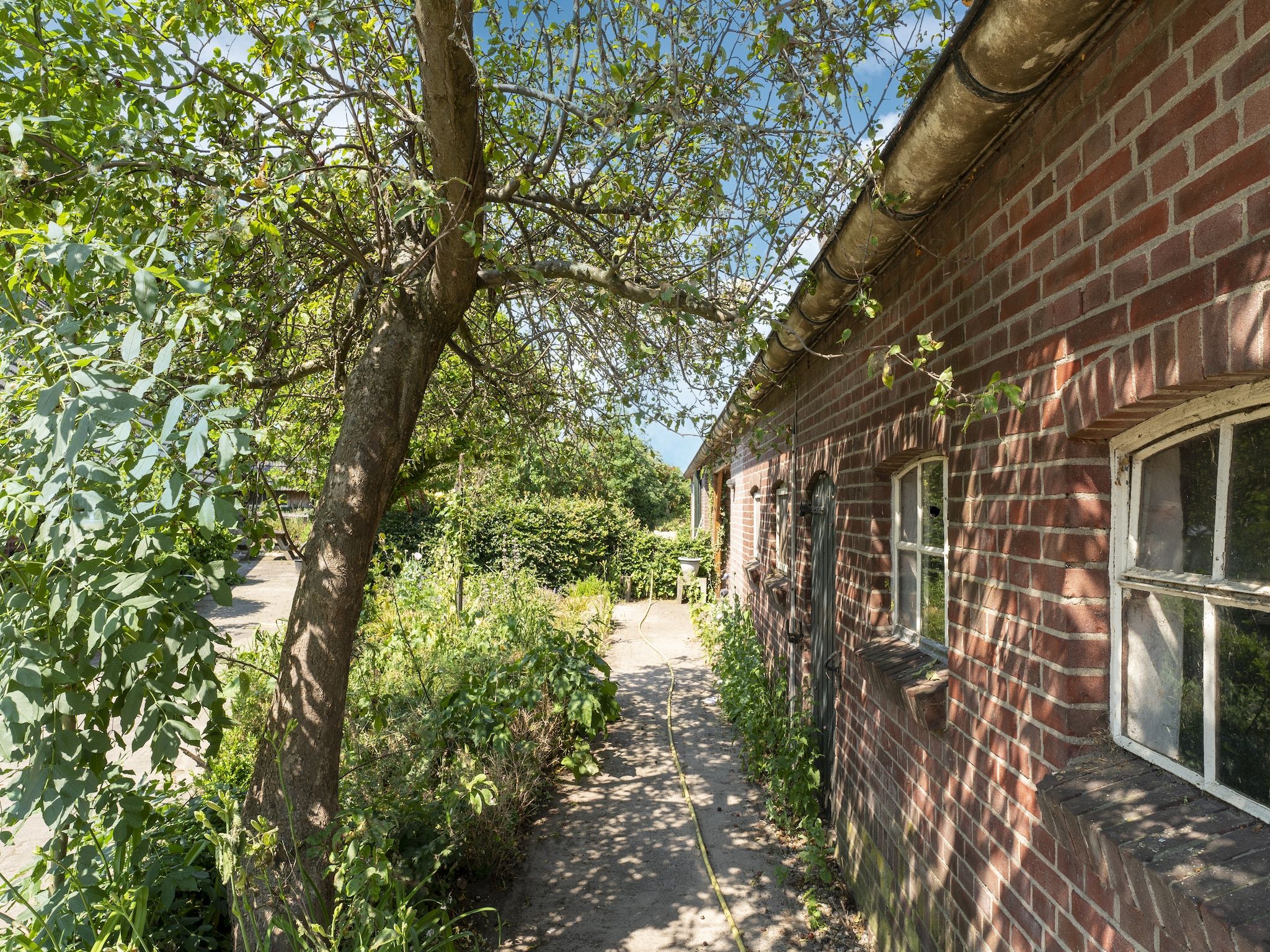 De tuin van Vakantiewoning de Zwaluw in Eibergen