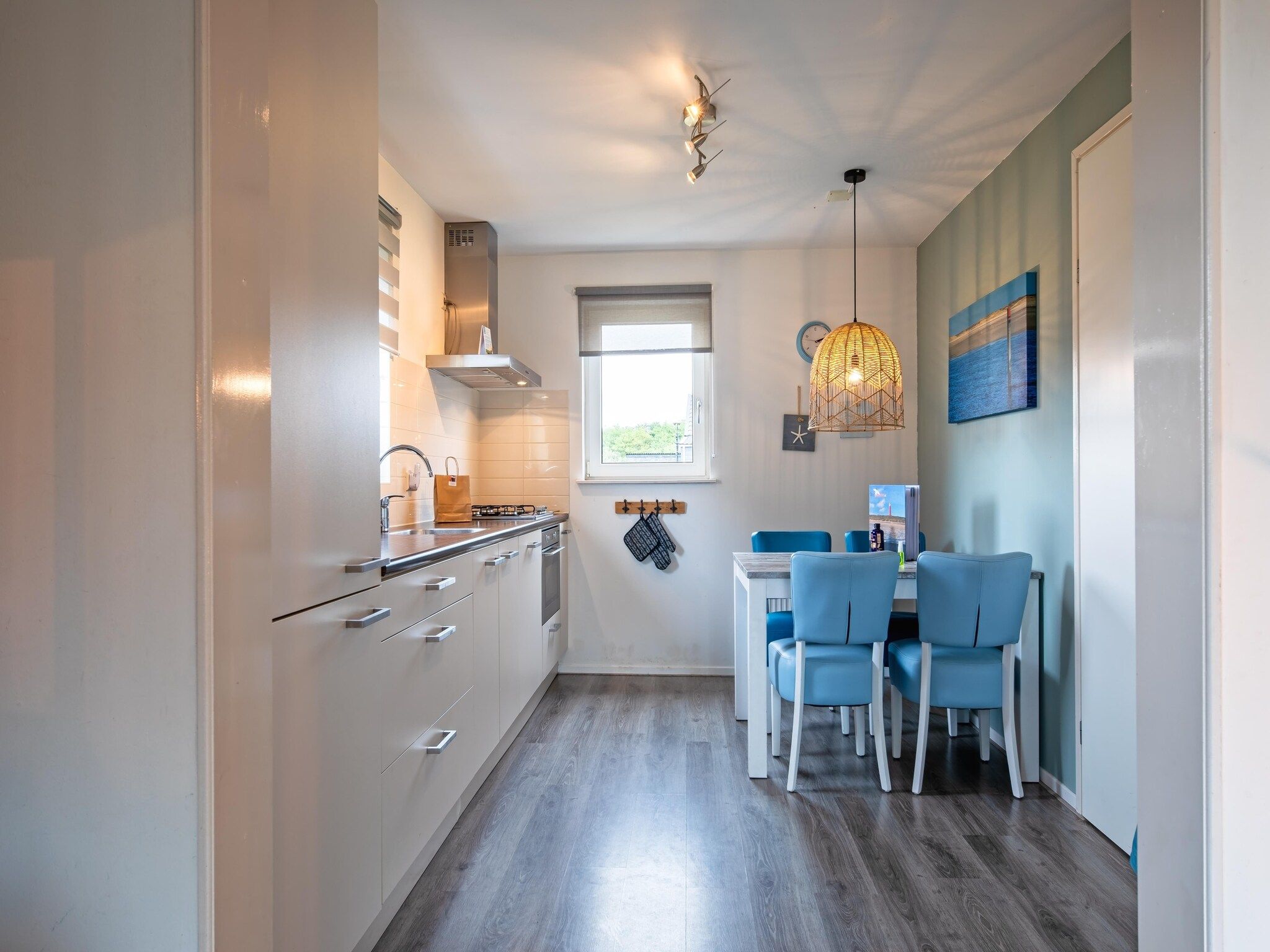 De keuken van Wulpenweid 12 in Den Burg