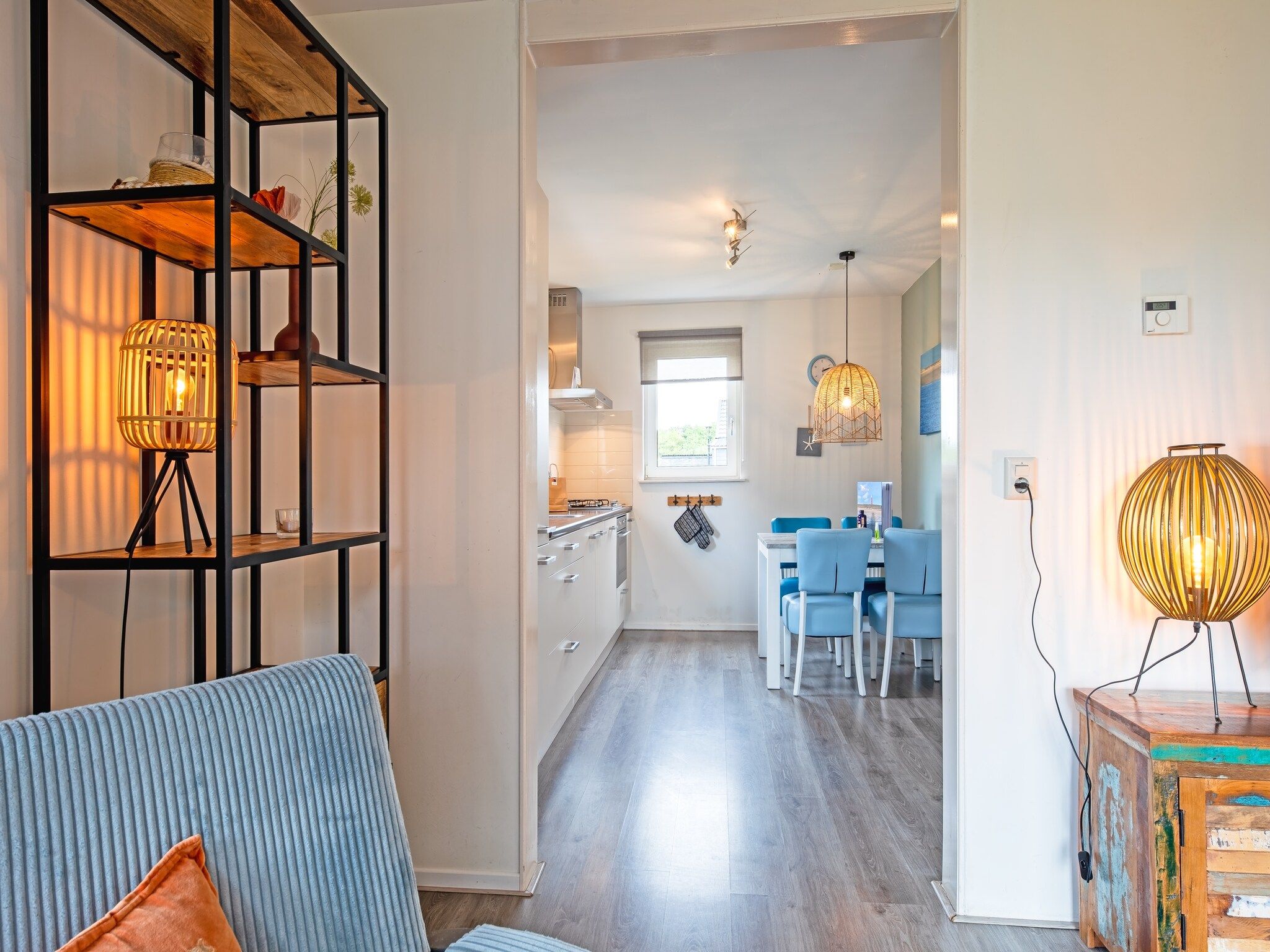 De woonkamer van Wulpenweid 12 in Den Burg