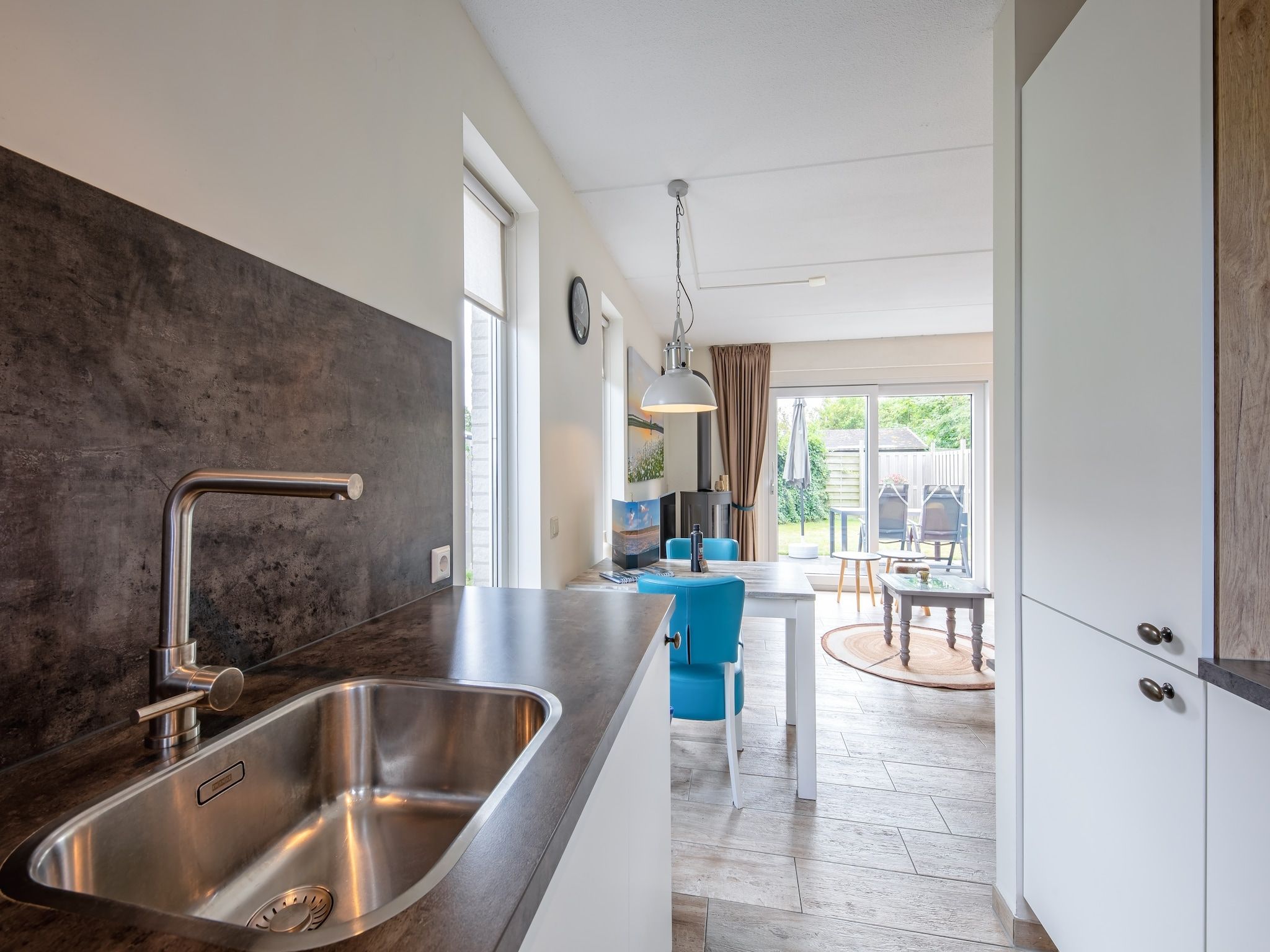 De keuken van Wulpenweid 14 in Den Burg